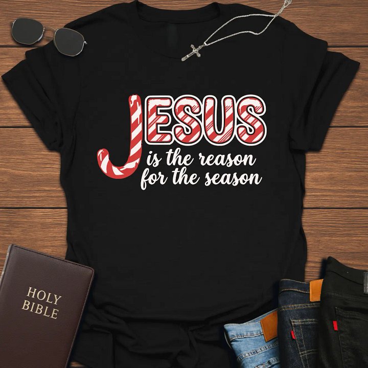 Jesus Is The Reason Christmas T-Shirt product image (1)