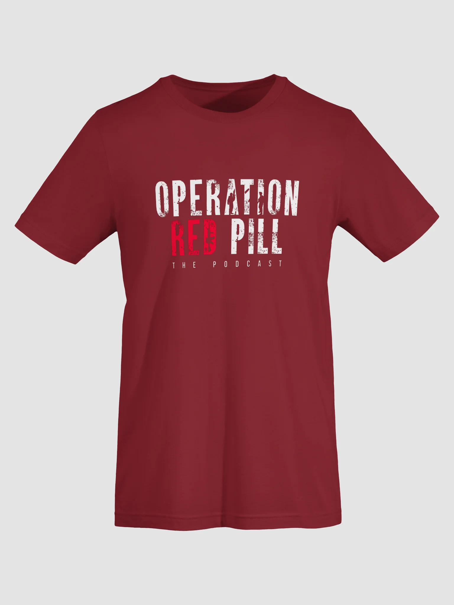 Operation Red Pill T-shirt (White Lettering) product image (5)