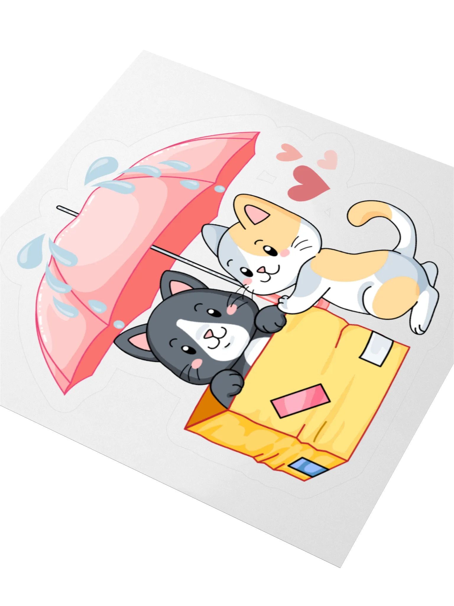 Purrfectly Adorable Cat Sticker Set product image (9)