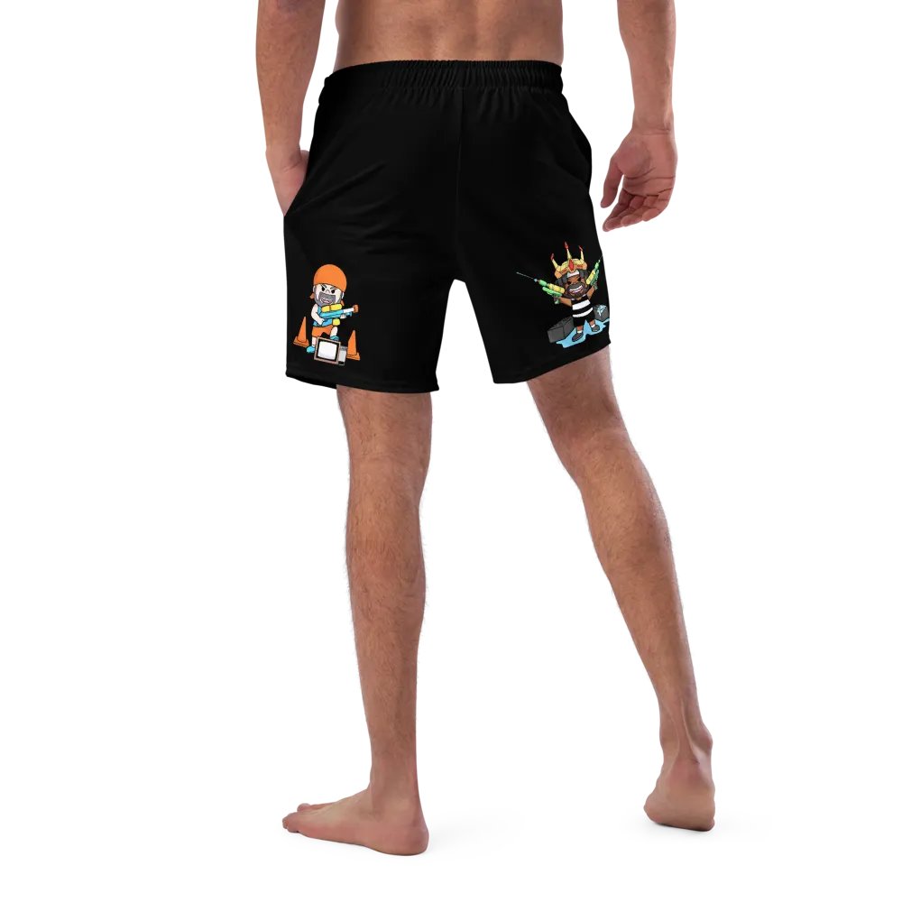 Hydrate War!!! (Board Shorts/Swim Trunks) product image (1)