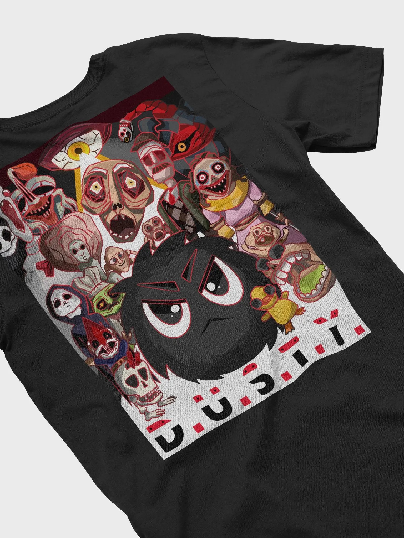 R.E.P.O.D.U.S.T.Y. Rear Print Supersoft T-Shirt product image (4)