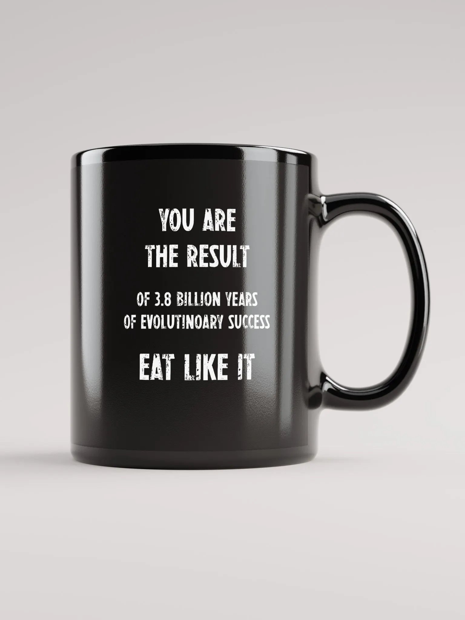 Eat Like It Mug Black product image (1)
