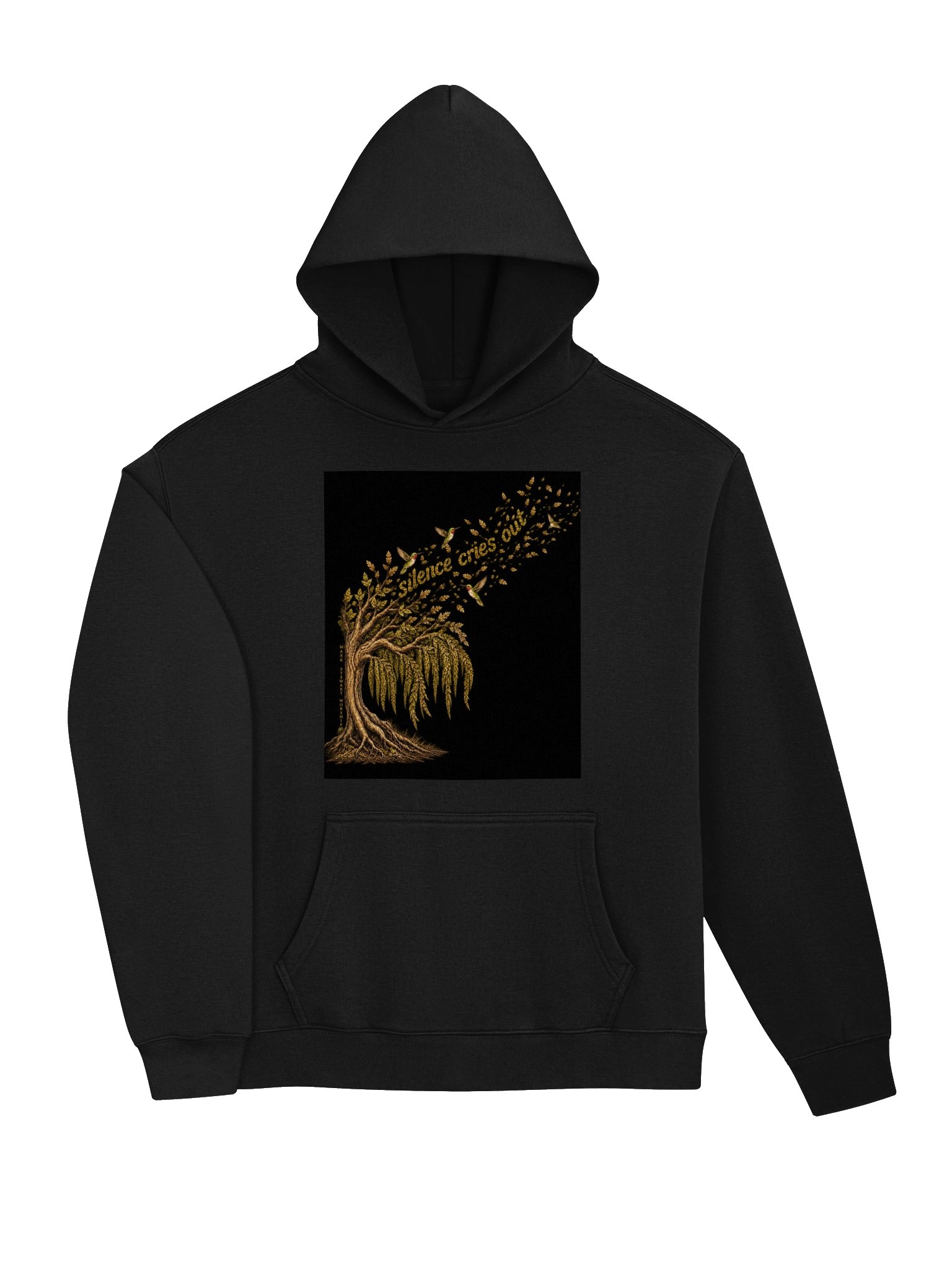 Guys Black Hoodie product image (3)