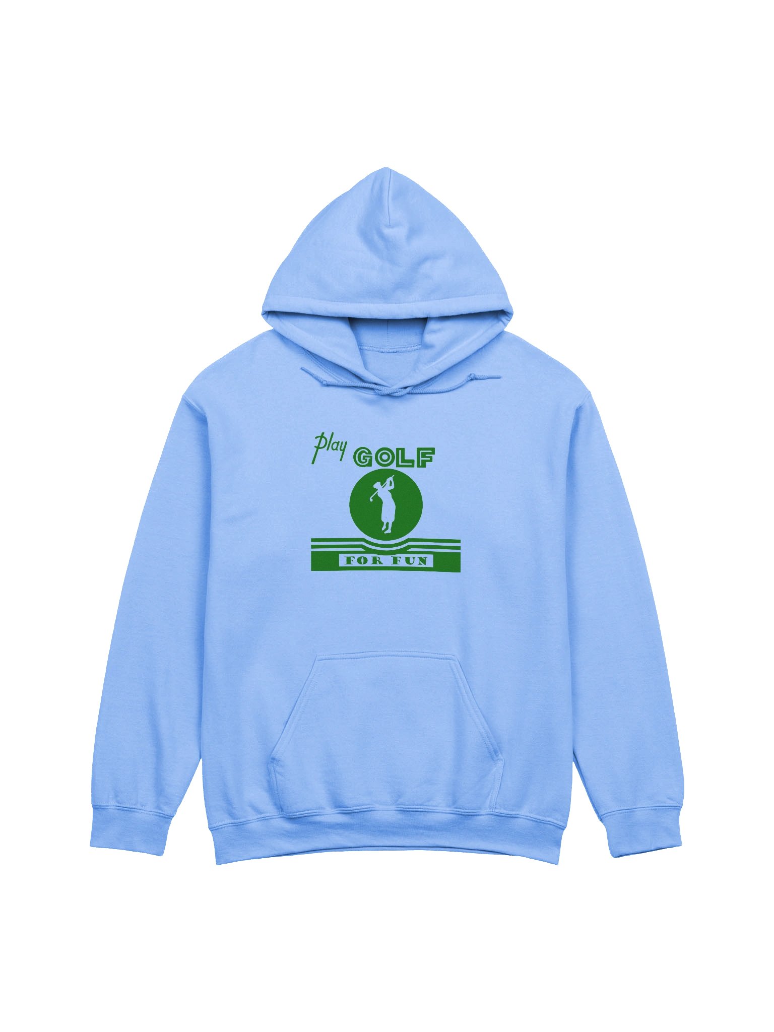 'Golf for Fun' Hoodie — Light product image (1)