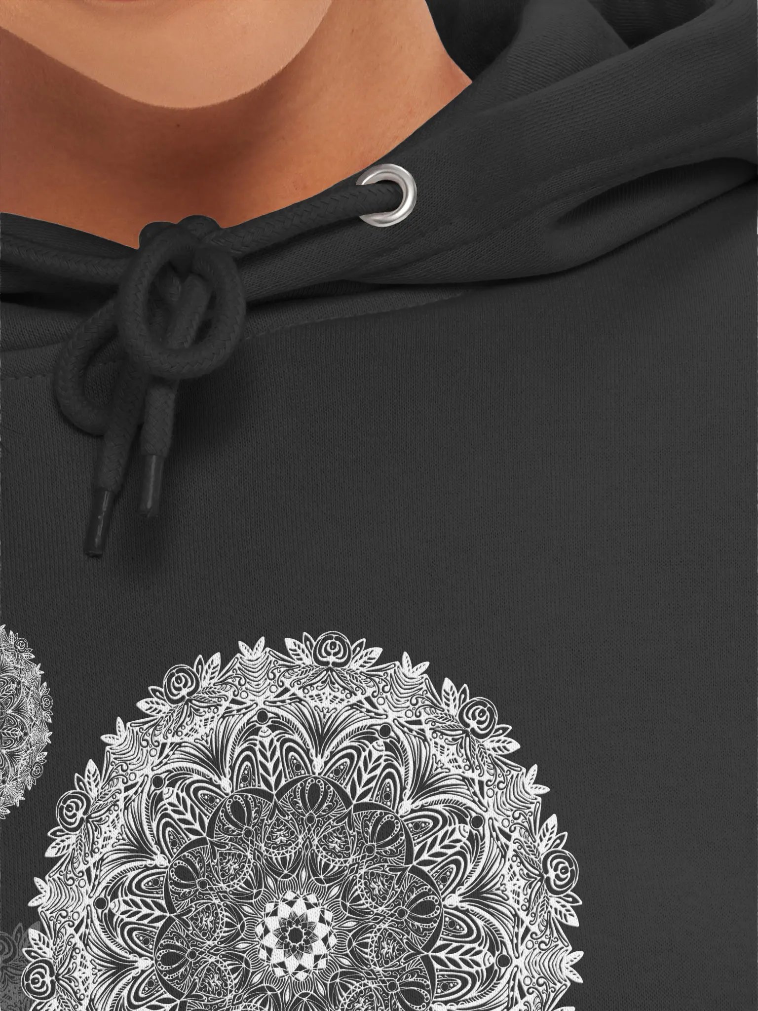 Intricate Mandala Harmony Hoodie product image (3)