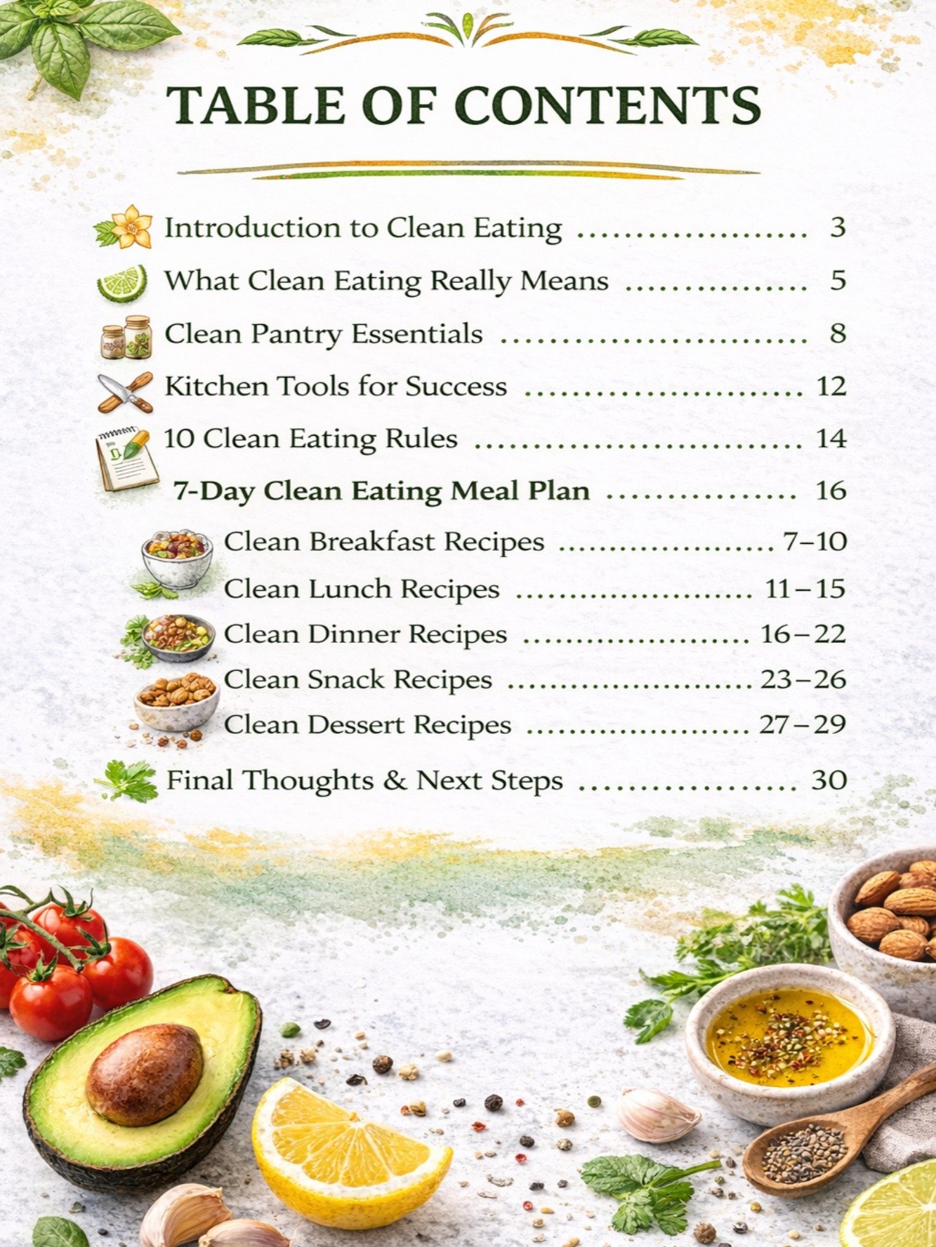 Eat Clean, Feel Good: Recipes for Everyday Wellness product image (3)