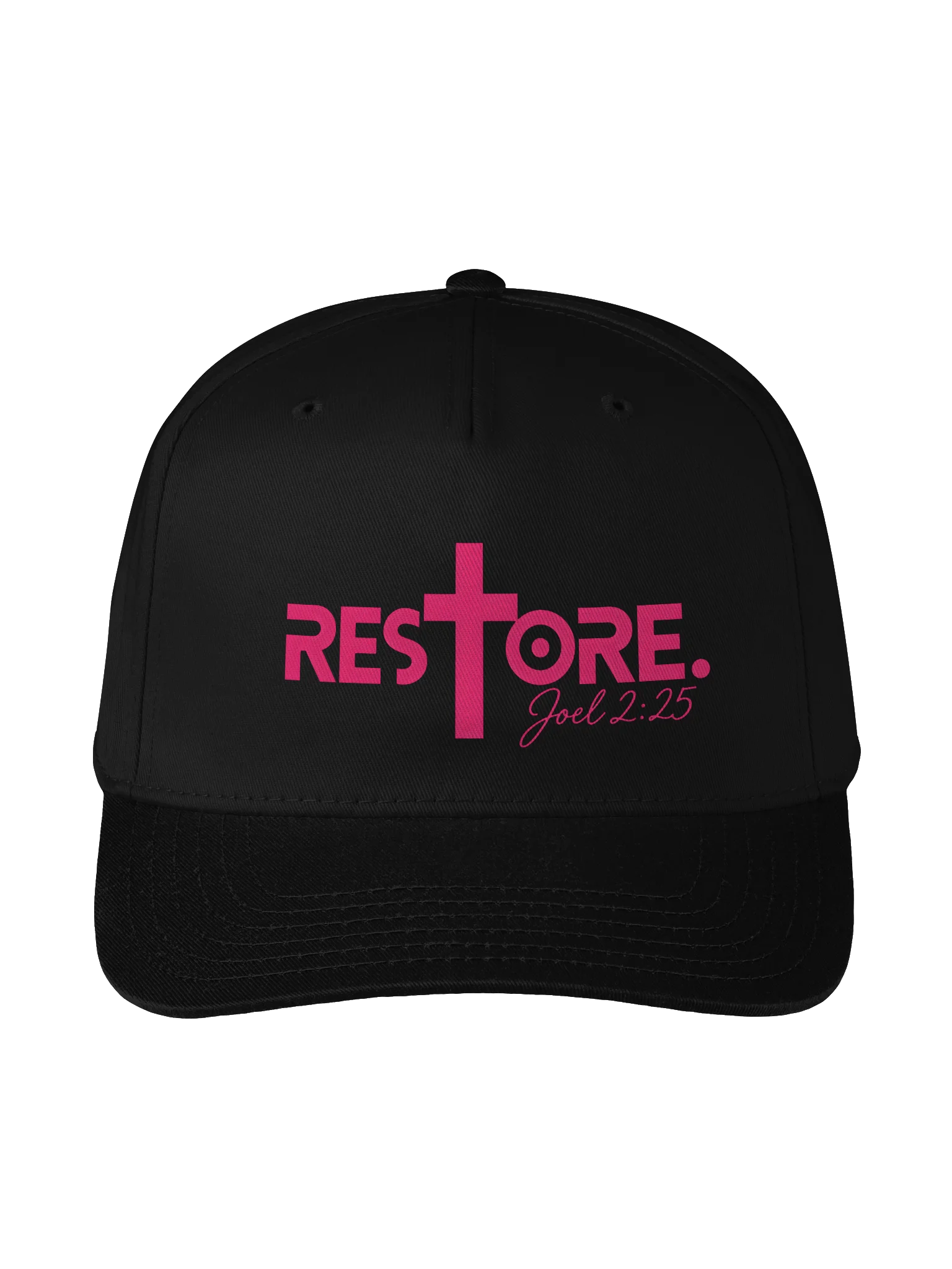 RESTORE. Men's Breast Cancer Awareness Trucker Hat — Faith • Strength • Restoration product image (2)