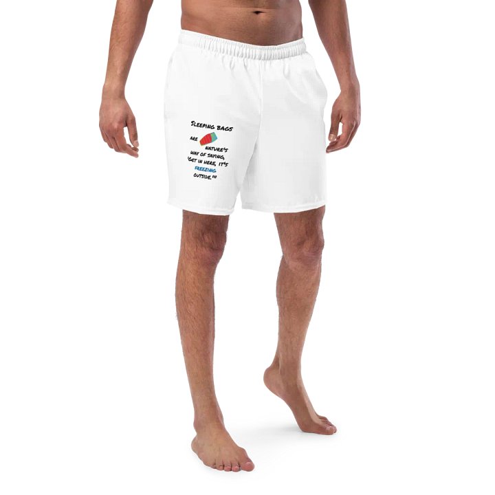 Arctic Dreams All-Over Print Swim Trunks product image (1)