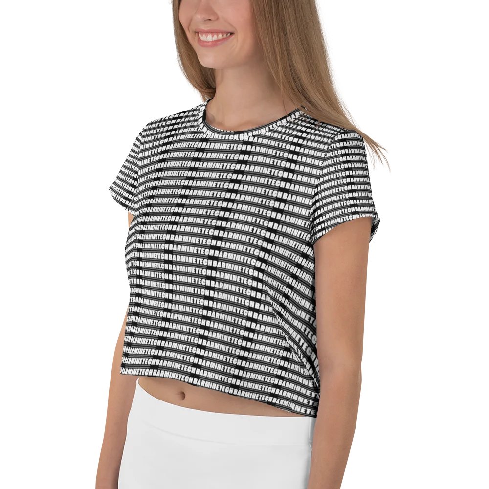 Barmine All Over Crop Top product image (3)