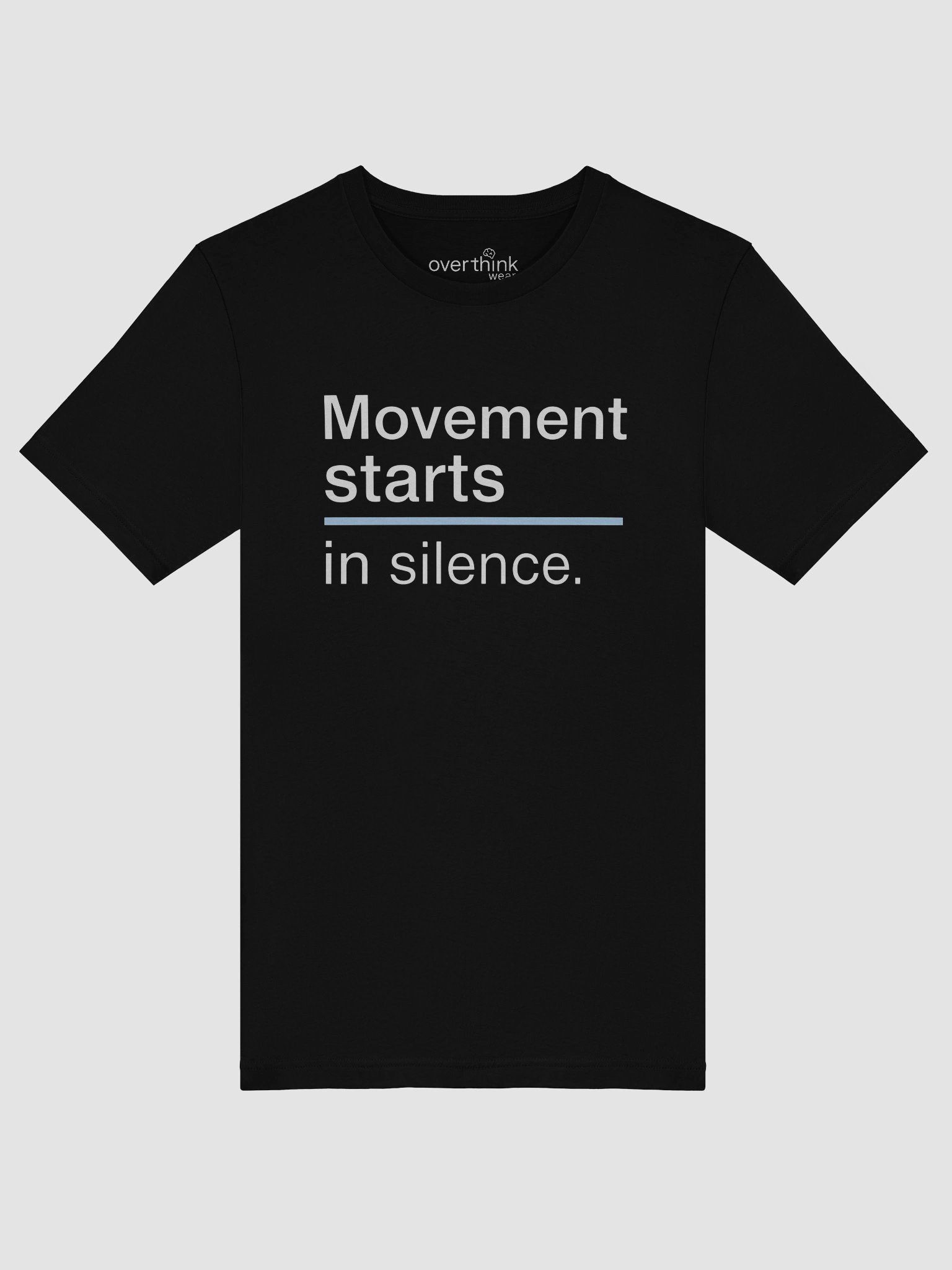 Stay Still T-Shirt | Minimal Editorial Statement Tee product image (5)
