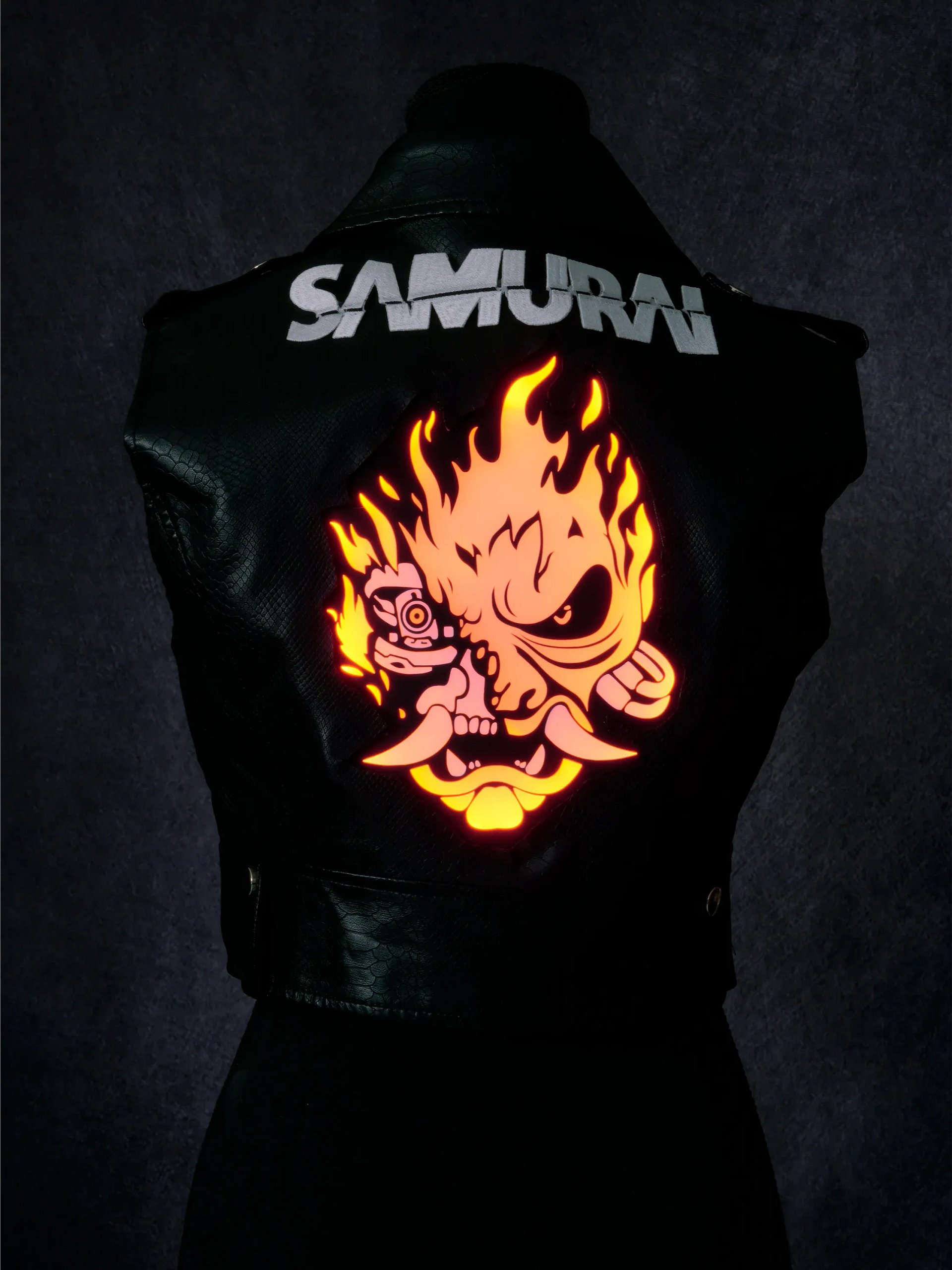 Cyberpunk 2077 - Afterlife Luminous Rocker Vest [Prebuilt LED Jacket] product image (5)