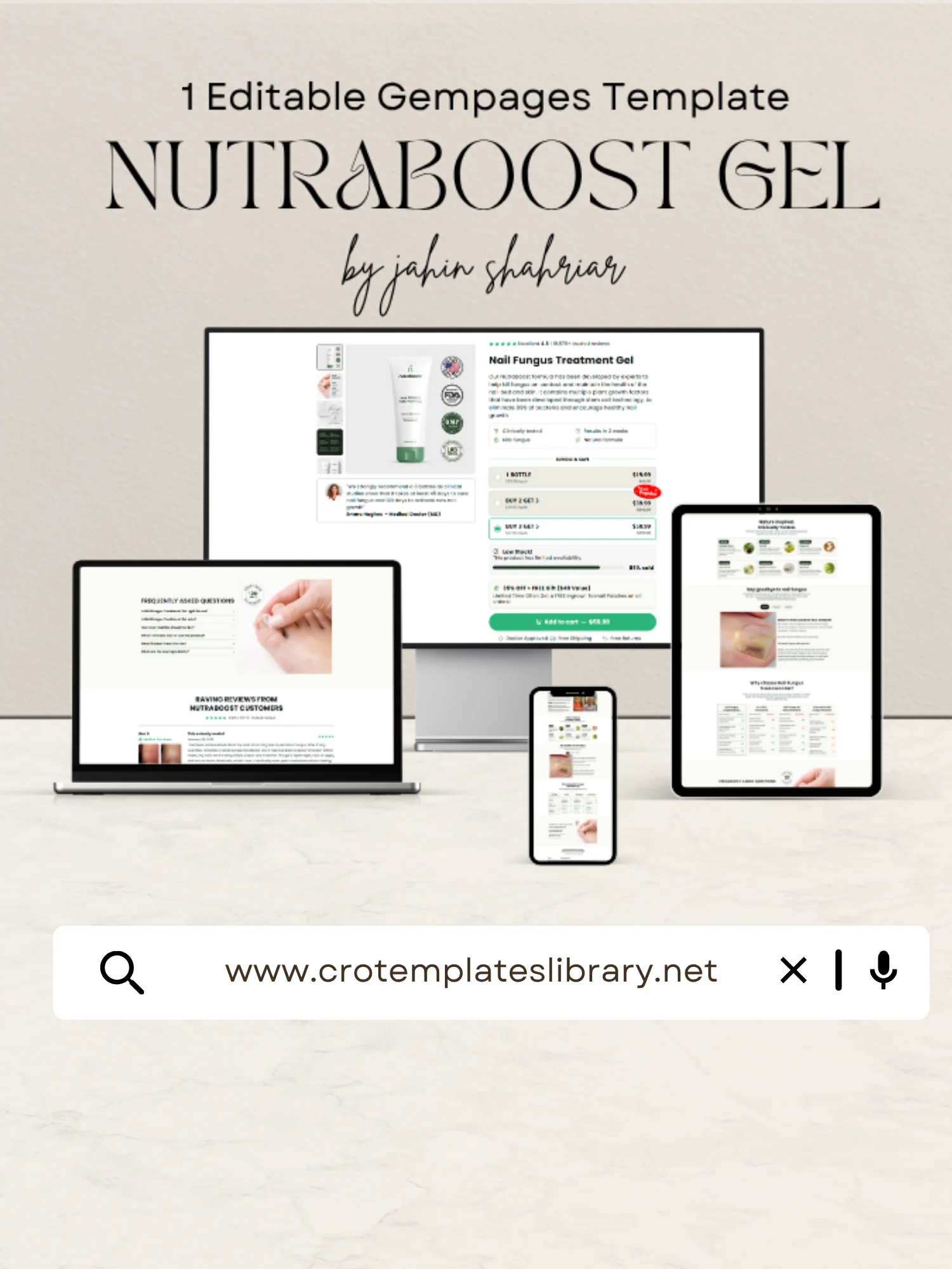 NutraBoost Gempages Template product image (1)