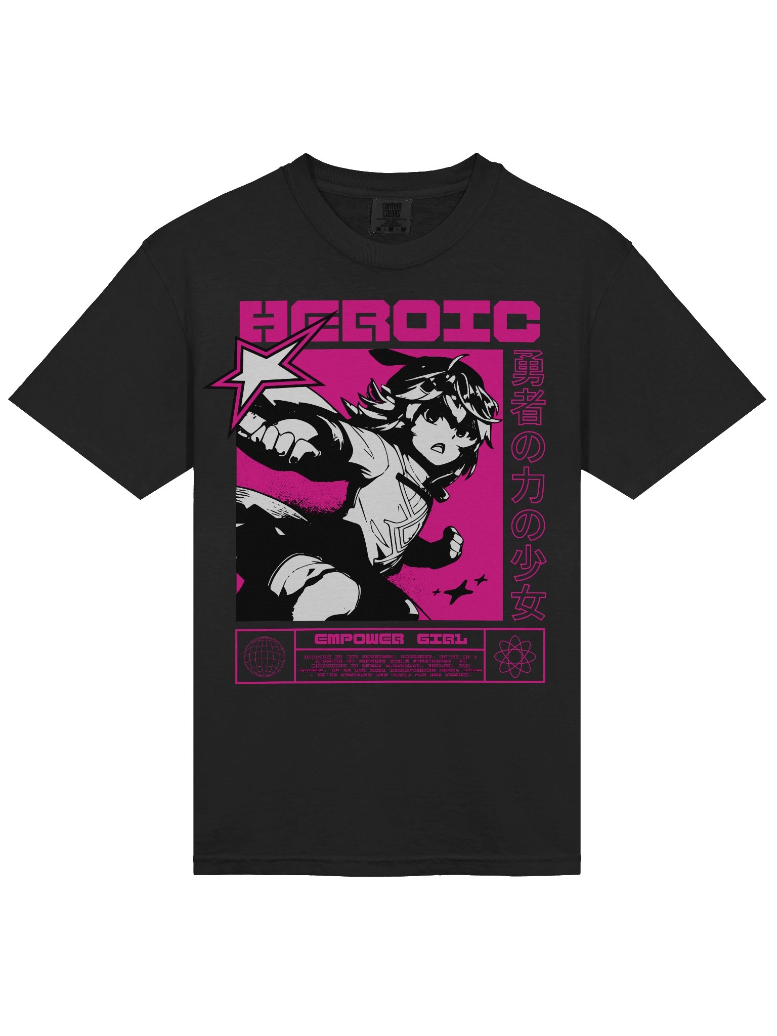 Stylish Y2K Anime T-Shirt Celebrating Heroic Girls and Pride product image (19)