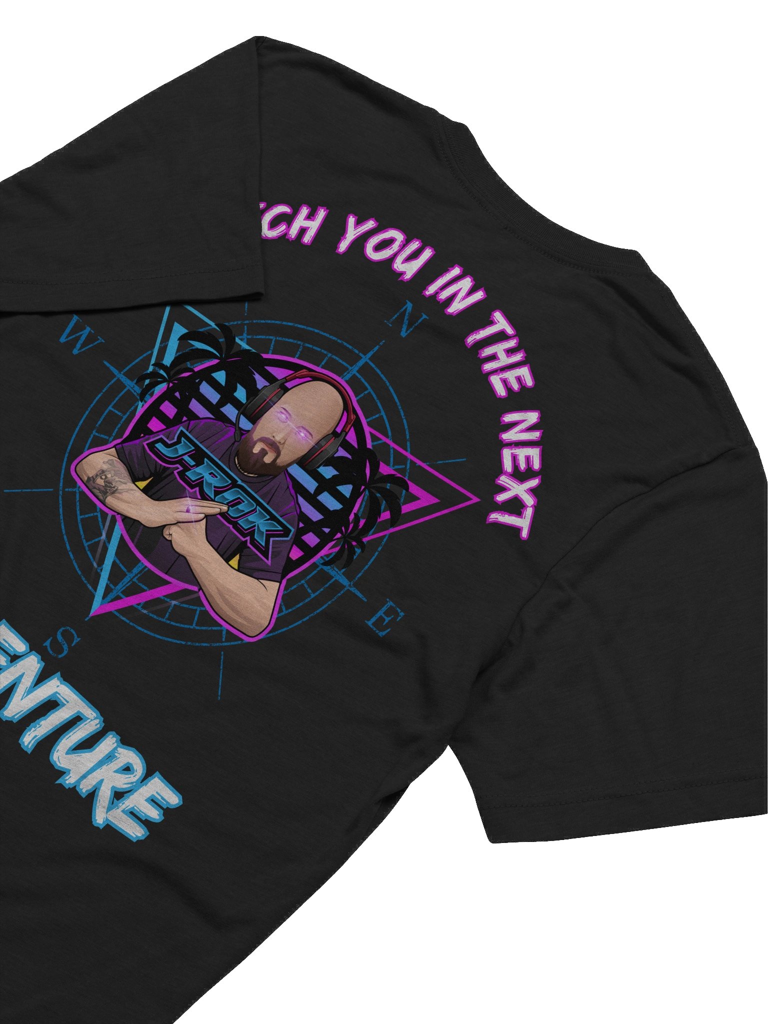 Large "Catch you in the Next Adventure" logo Back product image (61)
