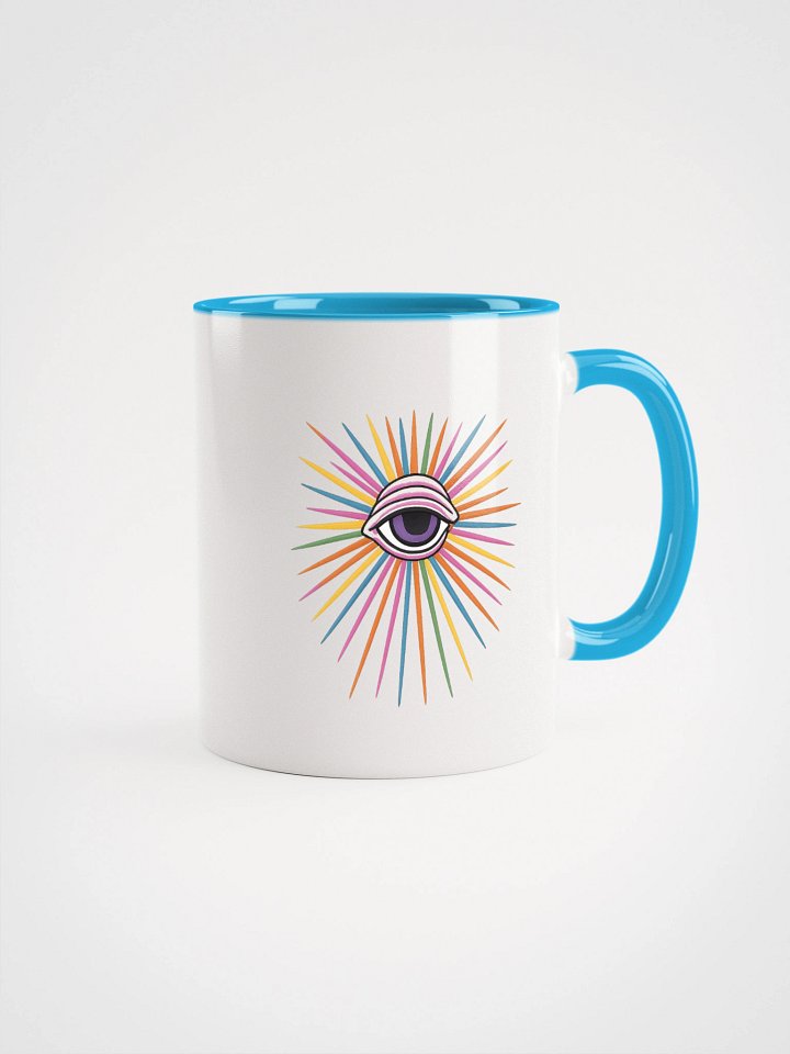 Blue PWR Radiating Eye Mug product image (1)