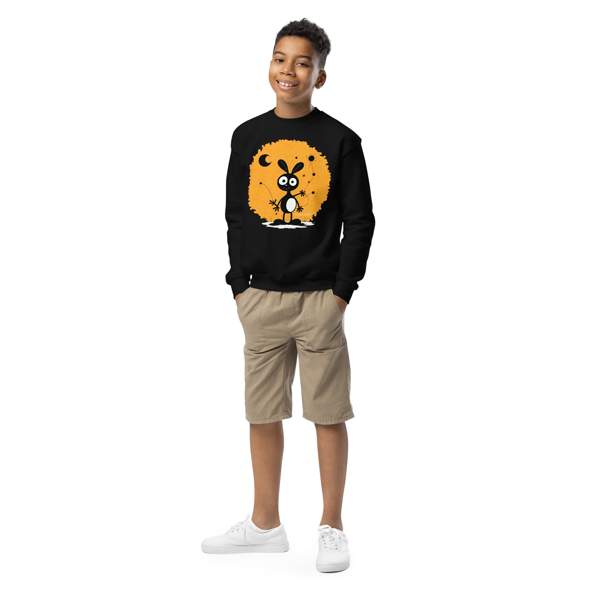 Gildan Youth Crew Neck Sweatshirt product image (1)