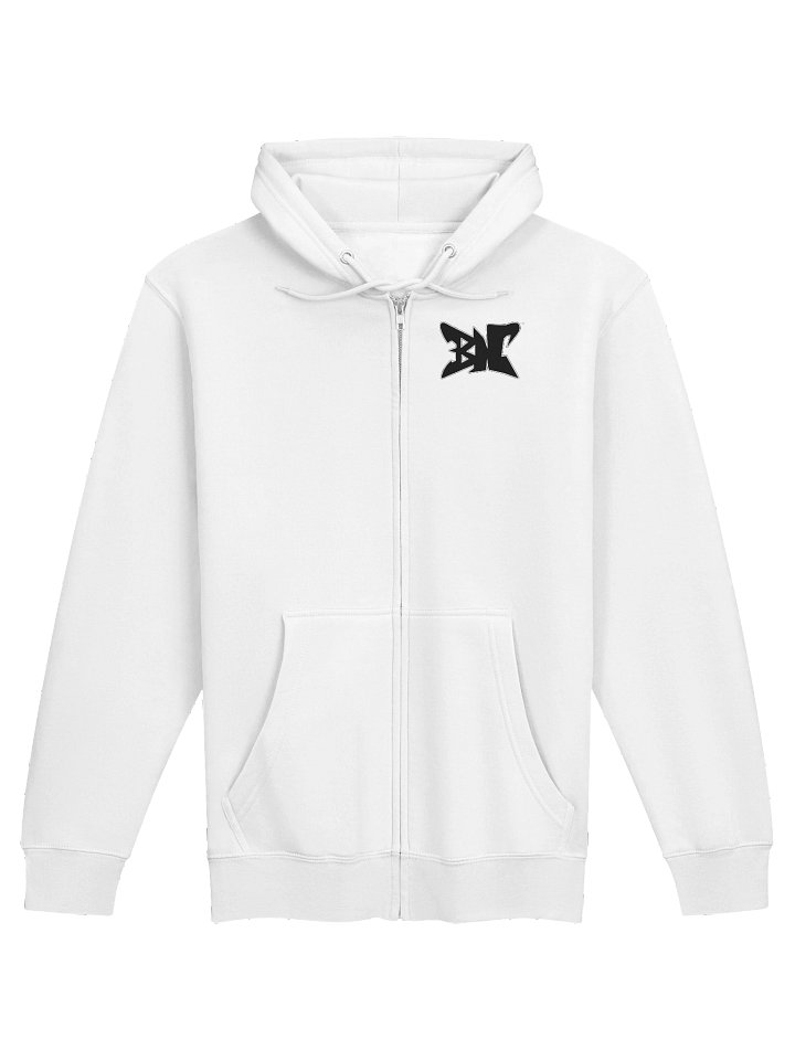 BENNIE NOBLE Premium White Zip Pullover product image (1)