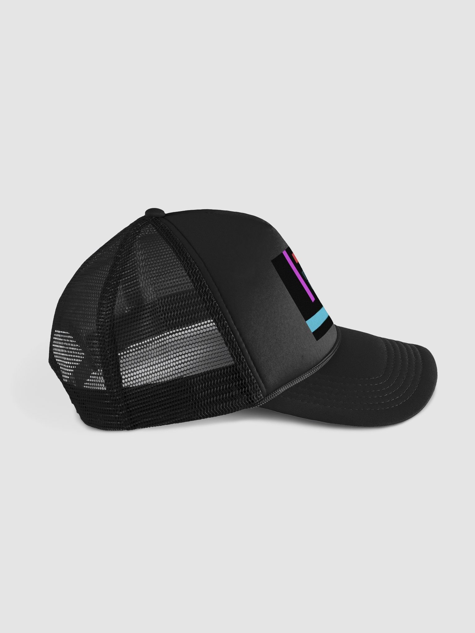 Vochek Media and Entertainment Logo Foam Trucker Hat product image (3)