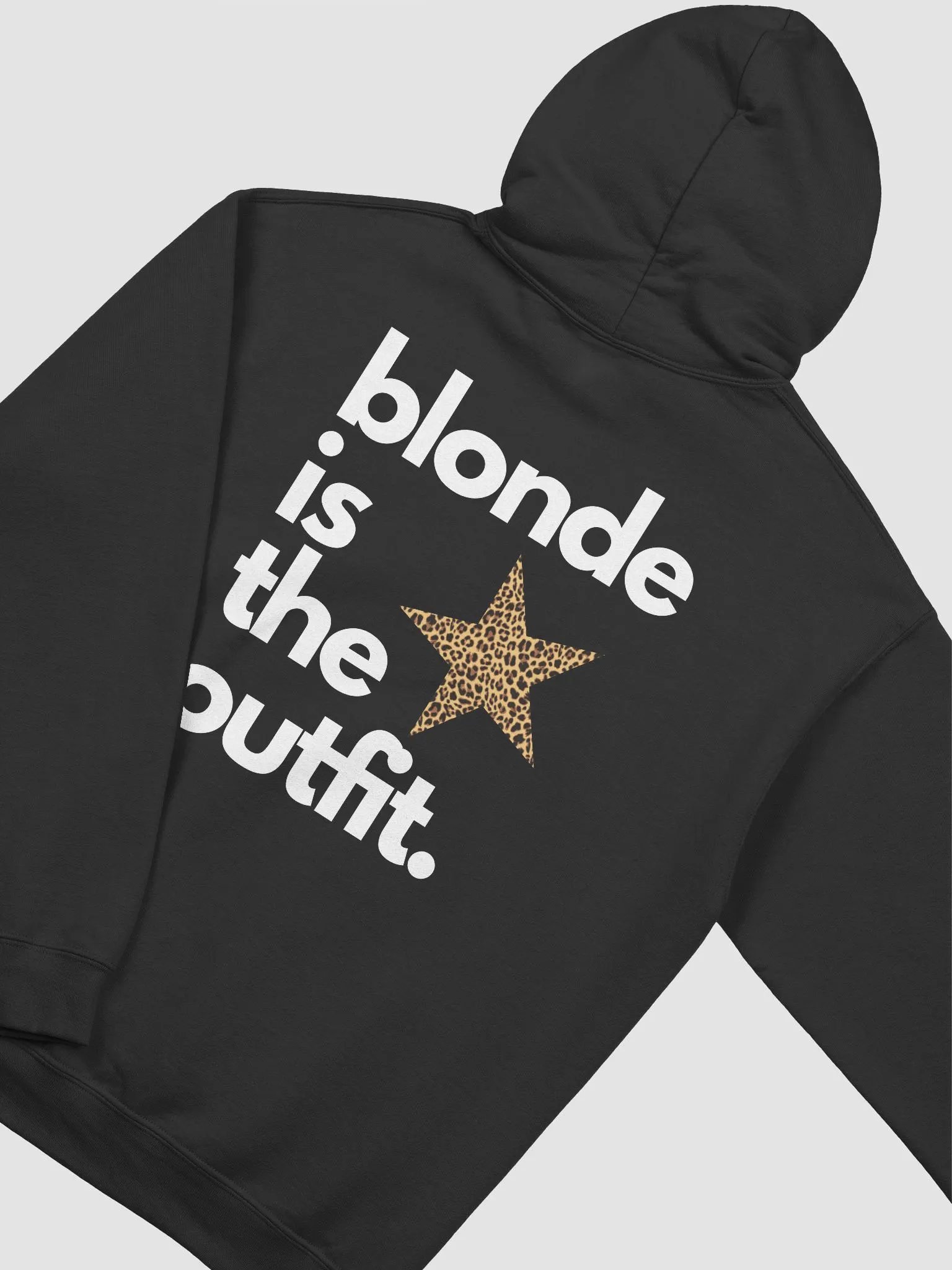 blonde star hoodie product image (3)