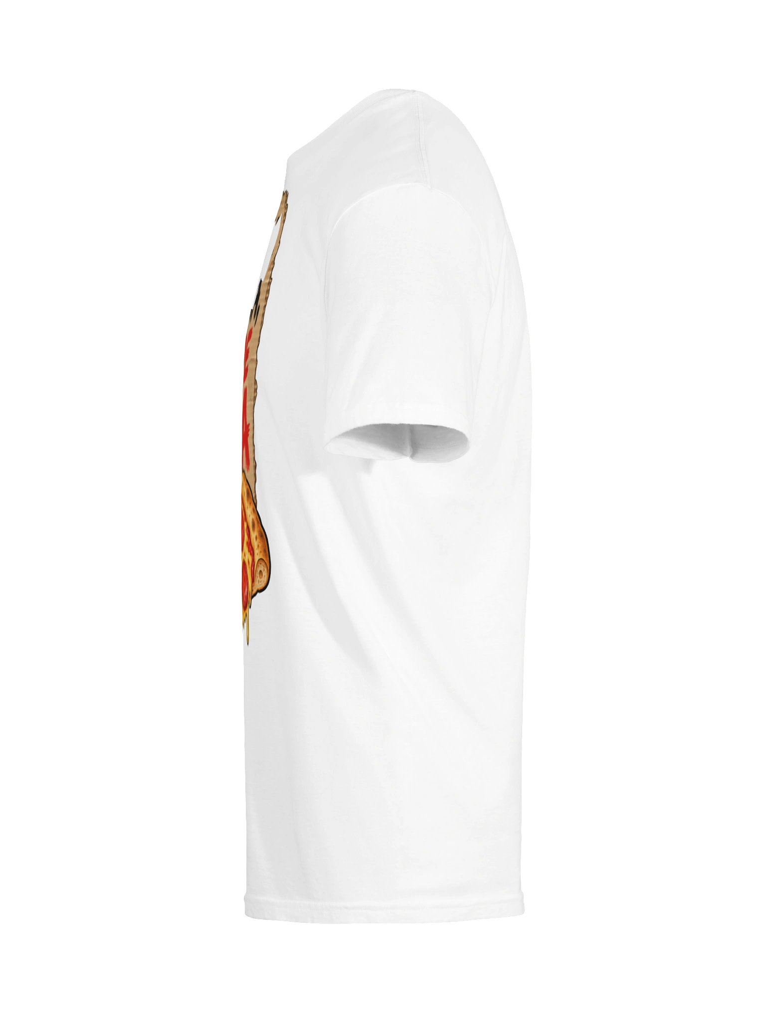 Moins de Blabla, Plus de Pizza Cardboard Protest Sign T-Shirt product image (9)