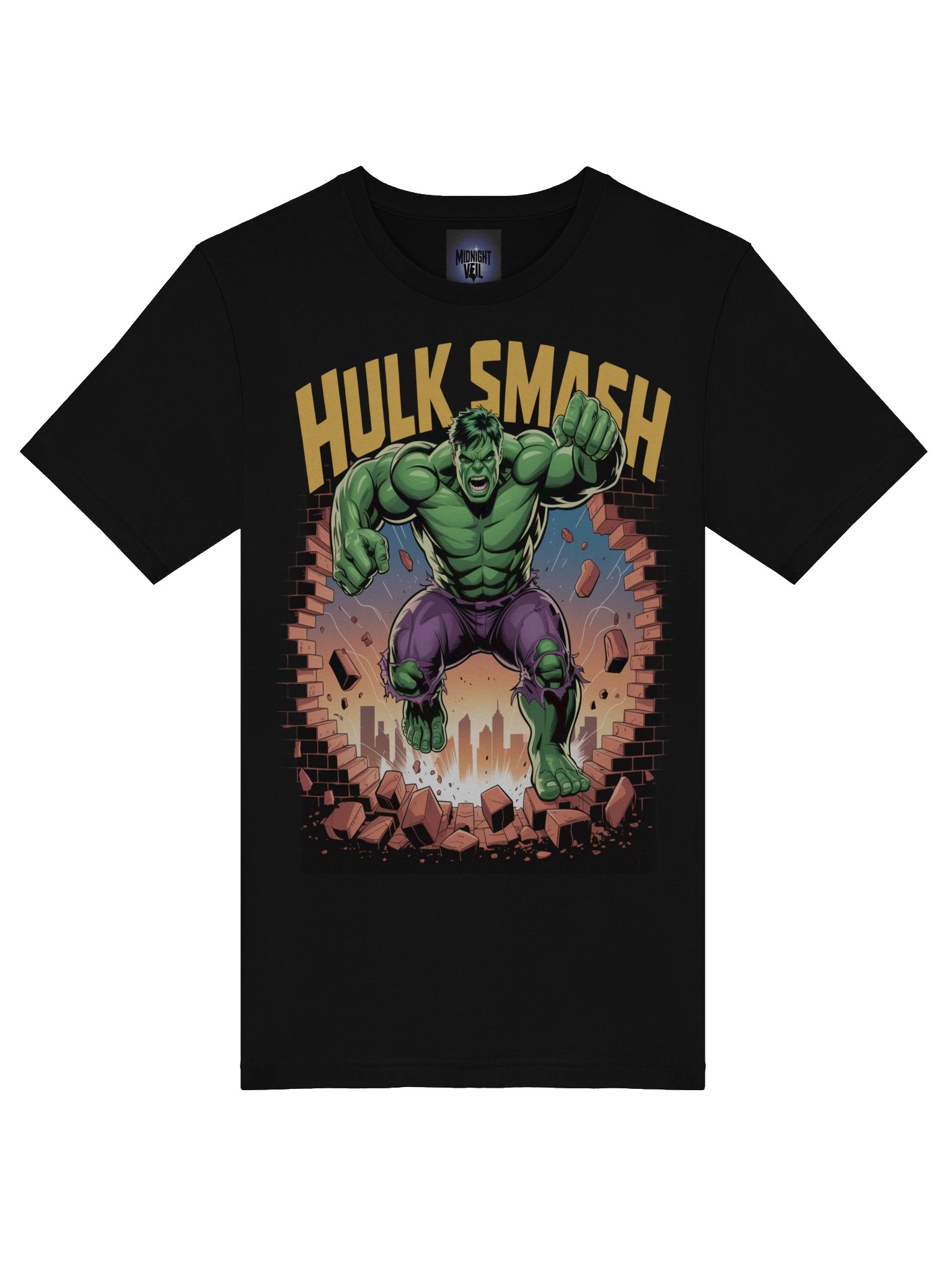 Twilight Rampage: Hulk Urban Demolition T-Shirt product image (7)