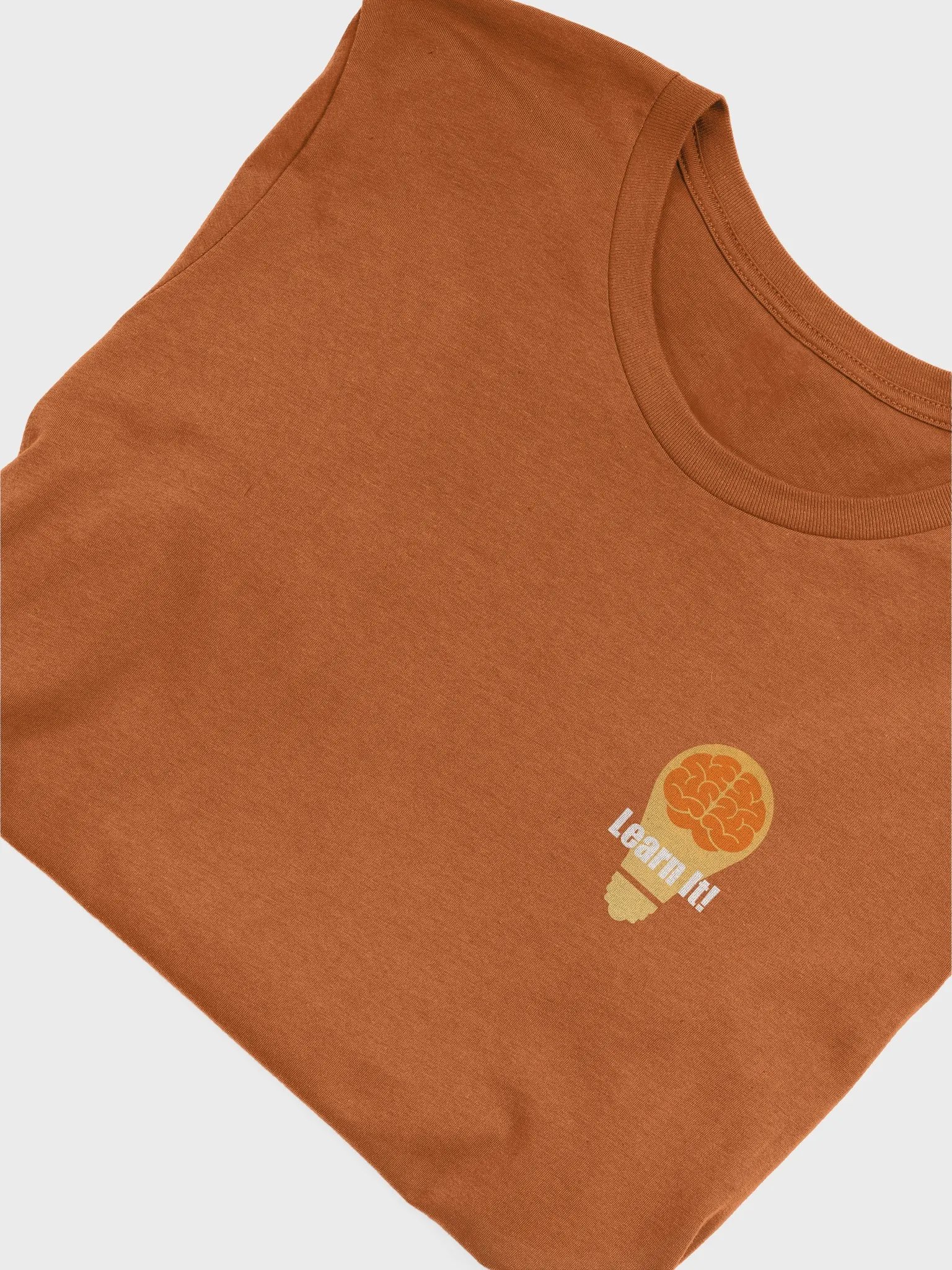 Learn It! Supersoft T-Shirt - White Letters product image (5)