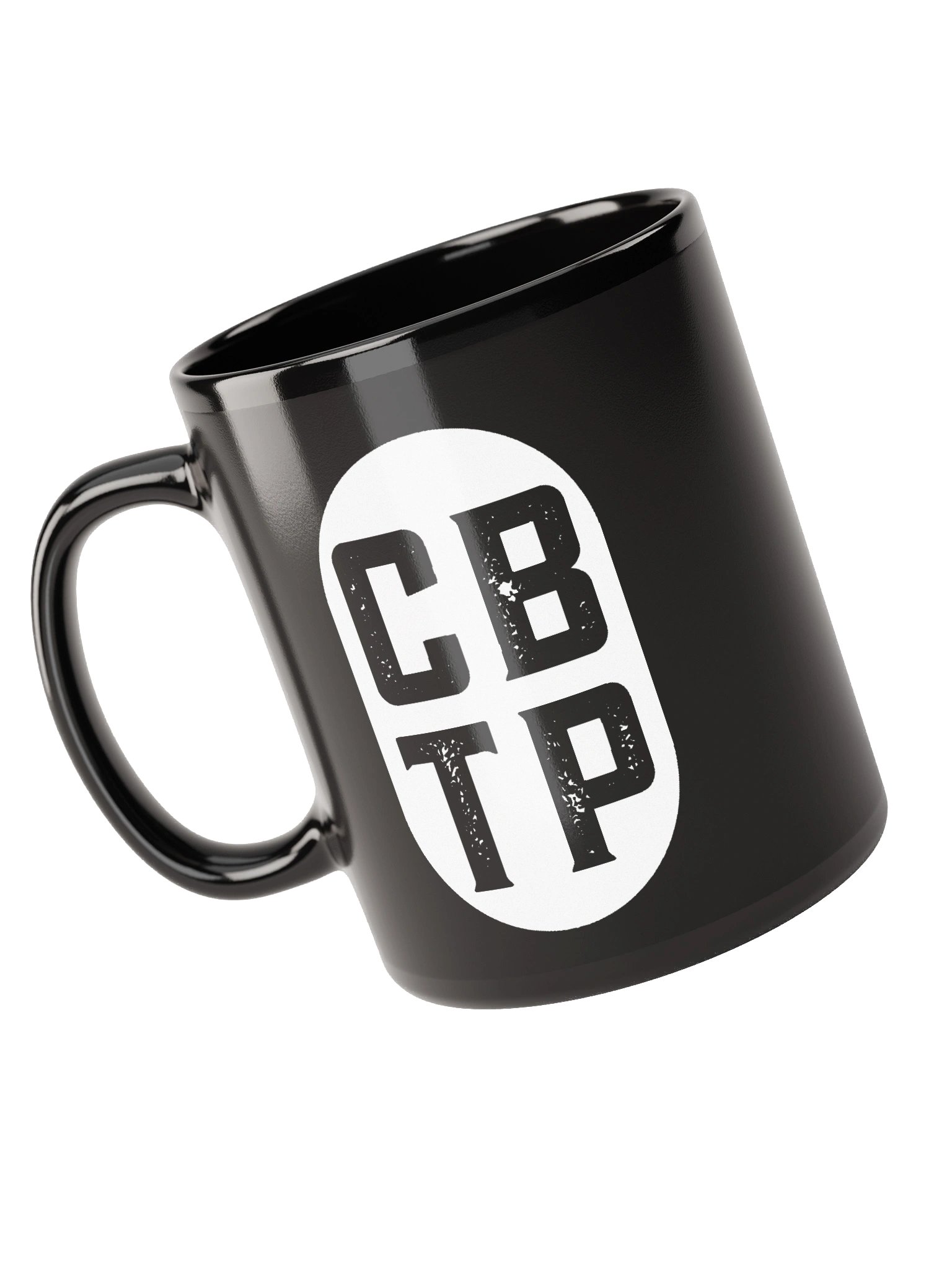 CBTP Glossy Black Ceramic Mug product image (3)