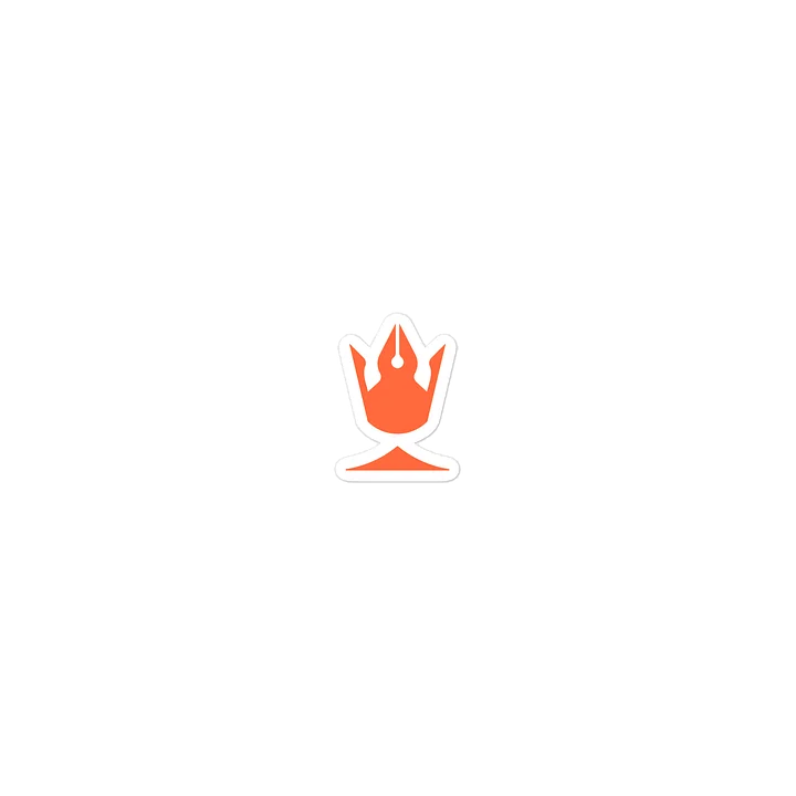 Pixaroma Orange Crown Sticker product image (1)