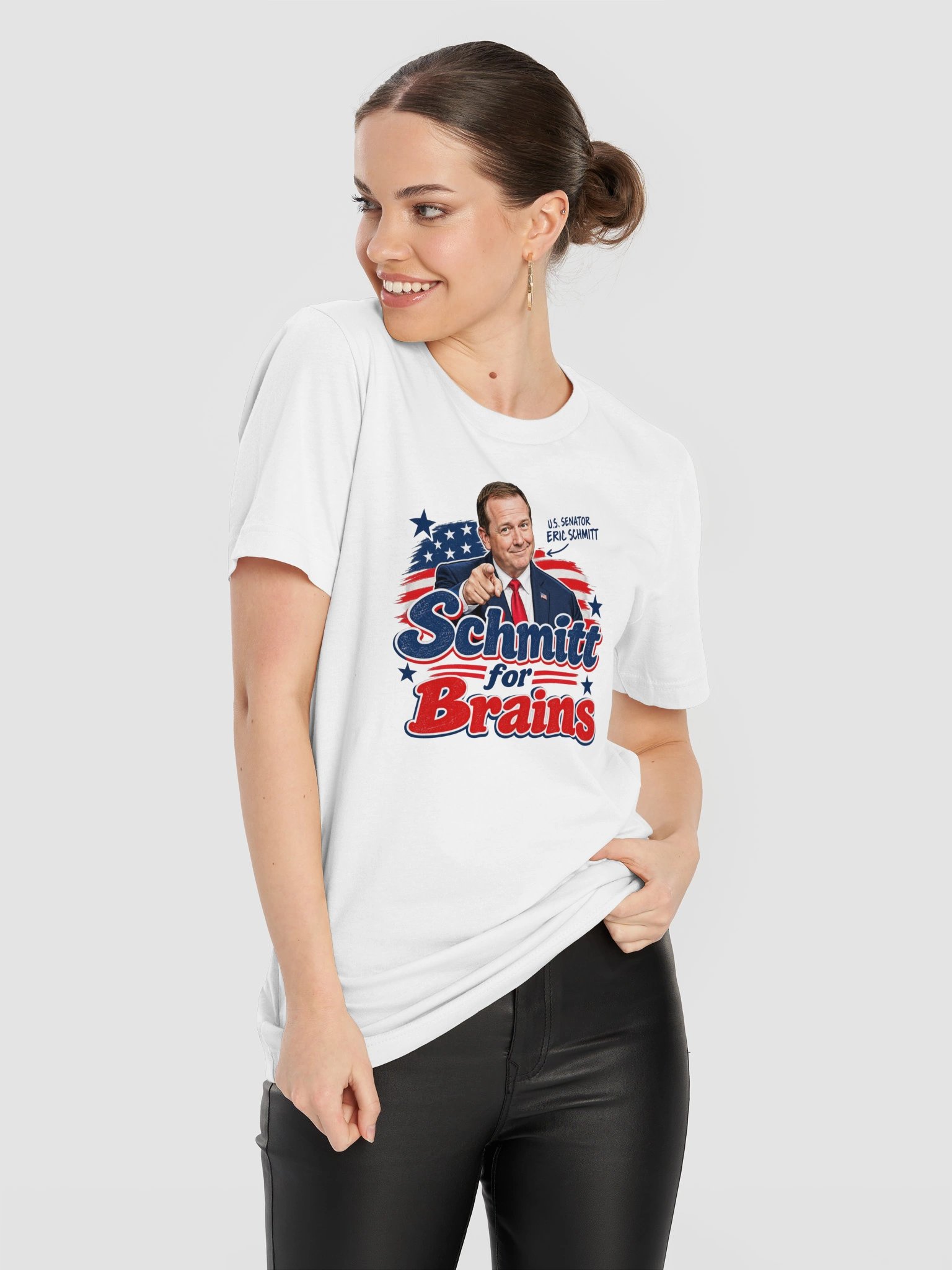 Schmitt for Brains T-Shirt product image (2)