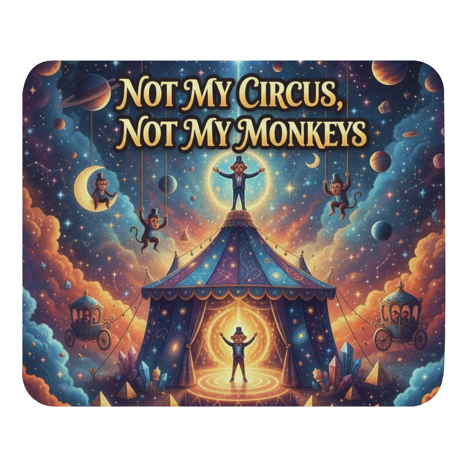 Not My Circus Circus -Mouse Pad product image (1)