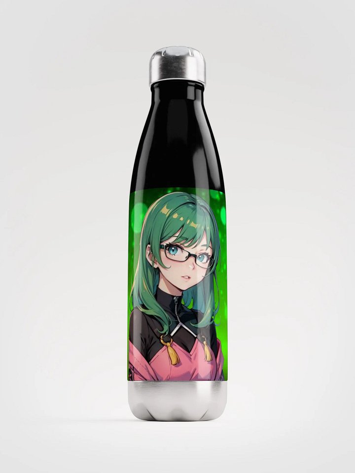 (Green WAIFU) K Stainless Steel Water Bottle product image (1)