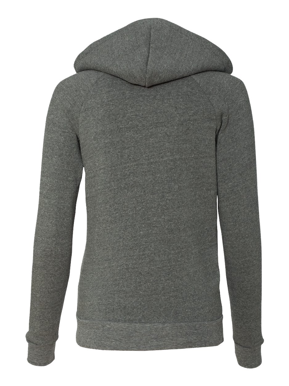 YC Women's Cut Zip Hoodie product image (2)