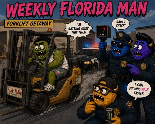 Florida Man Friday! 

#KnuckleheadsPodcast #KnuckleheadsLab #FloridaMan #ComedyPodcast #floridamanstories