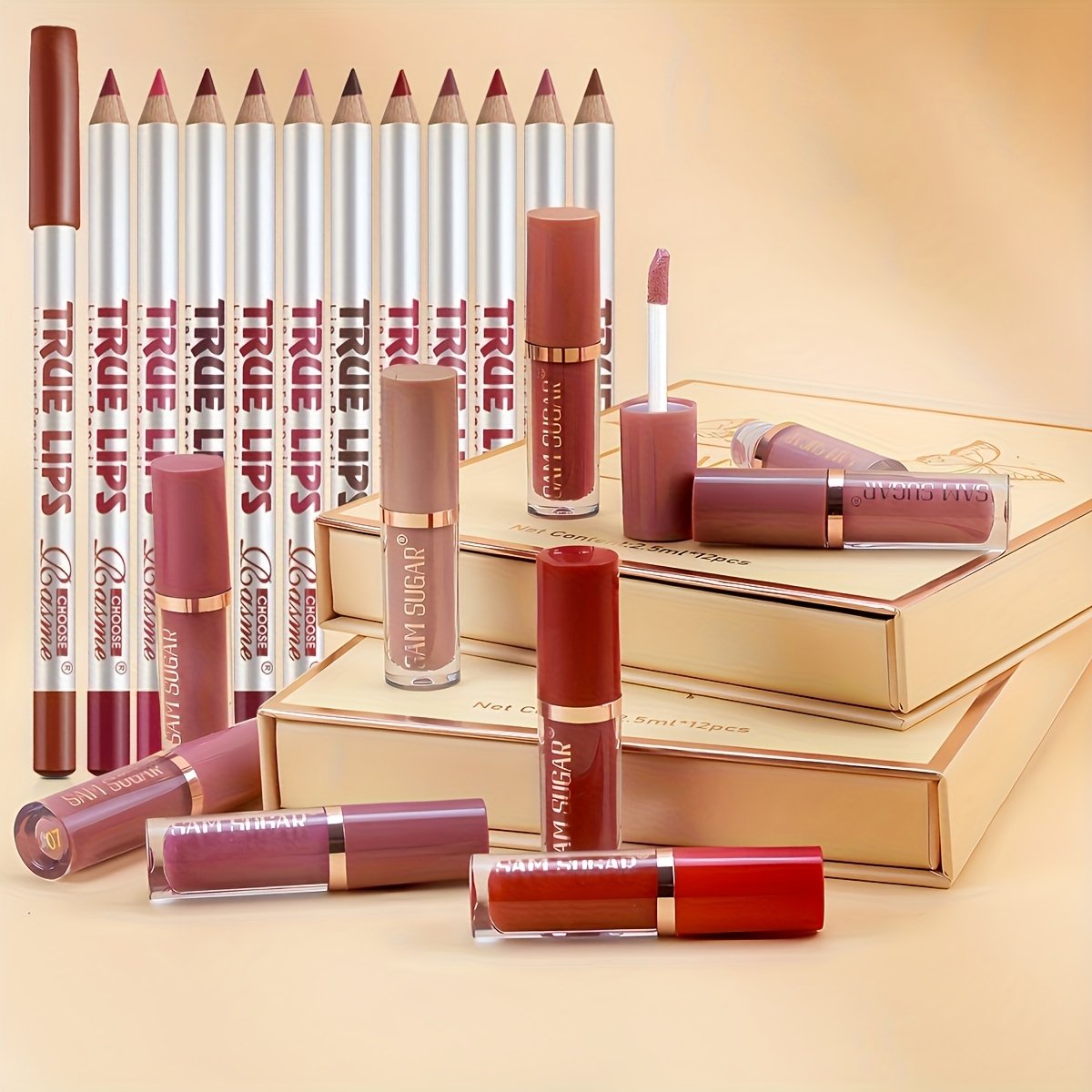 The Signature Shine 12 Gloss Set plus FREE Lip Liners product image (2)