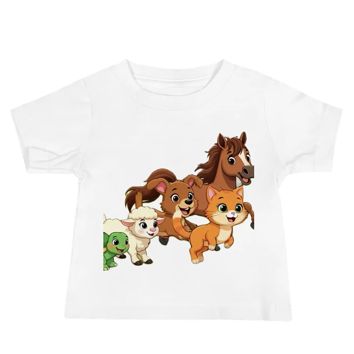 Cute Farm Animals Toddler T-shirt product image (2)