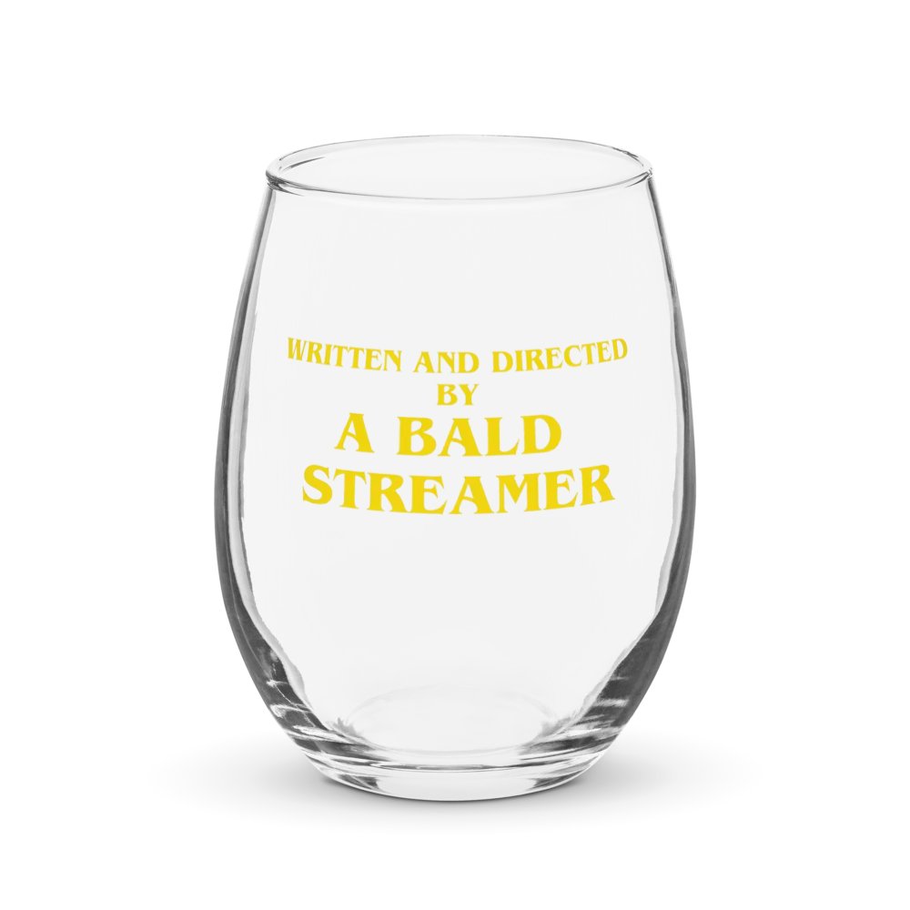 Written and directed by wine glass product image (1)
