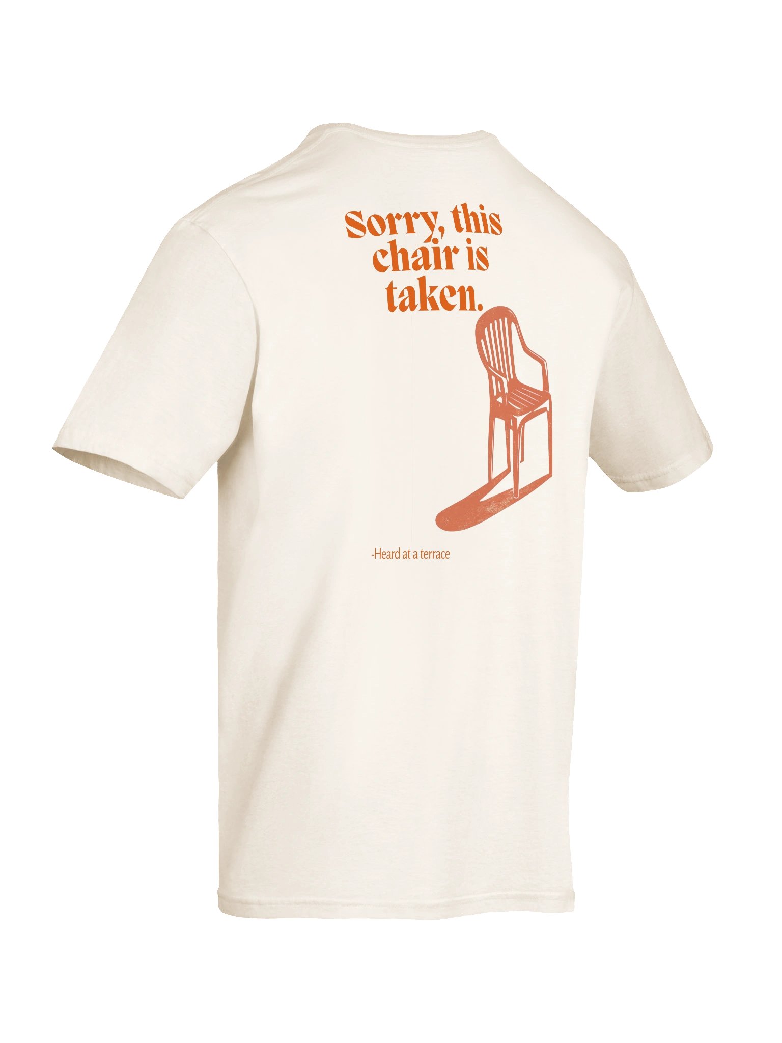 Sorry this chair is taken softstyle Unisex T-shirt product image (8)