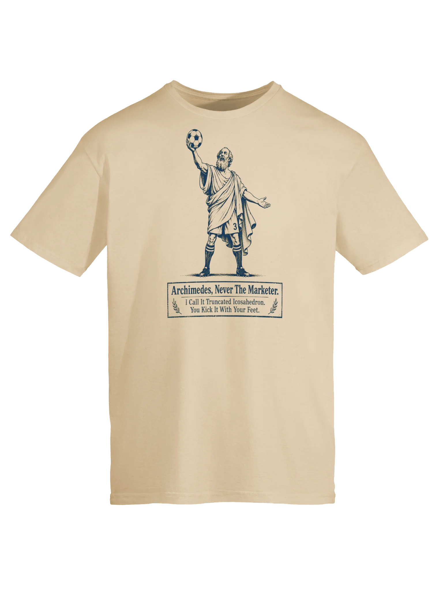 Archimedes Soccer Solid Tee product image (5)