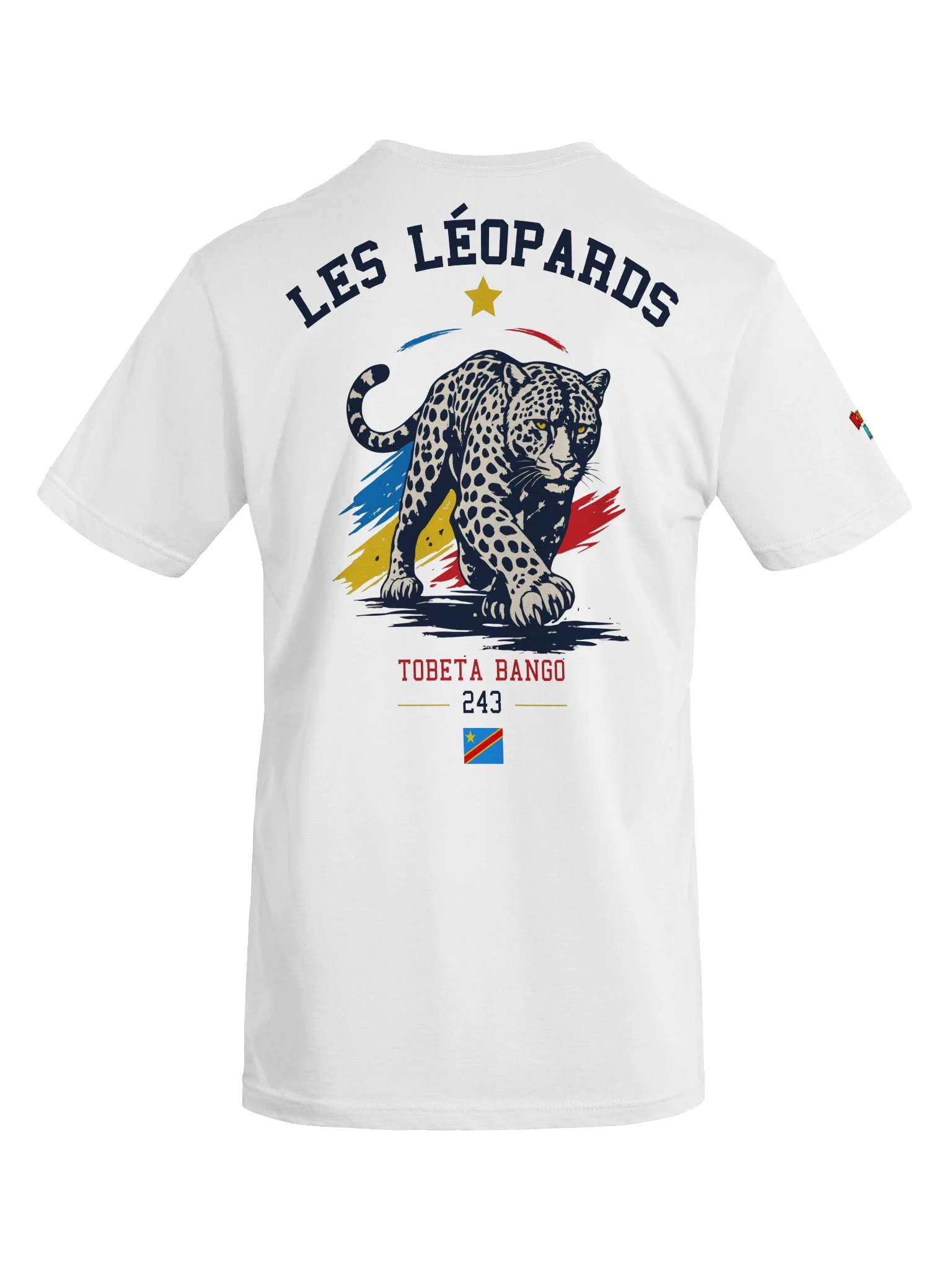 Les Léopards "Tobeta Bango" 243 Premium Tee – White Edition product image (7)