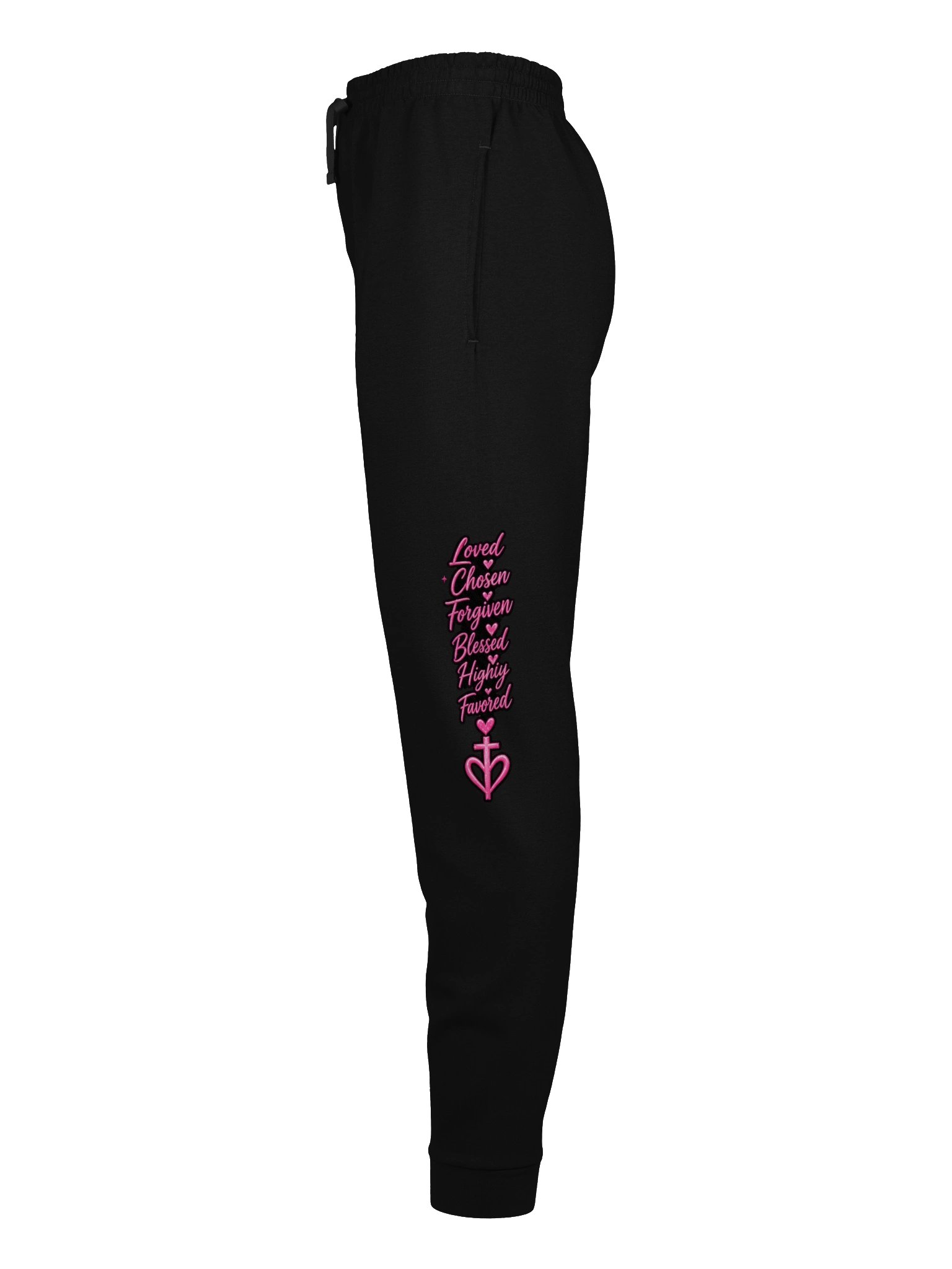 Loved. Chosen. Forgiven. Blessed - Gracefully Sassy Joggers product image (5)