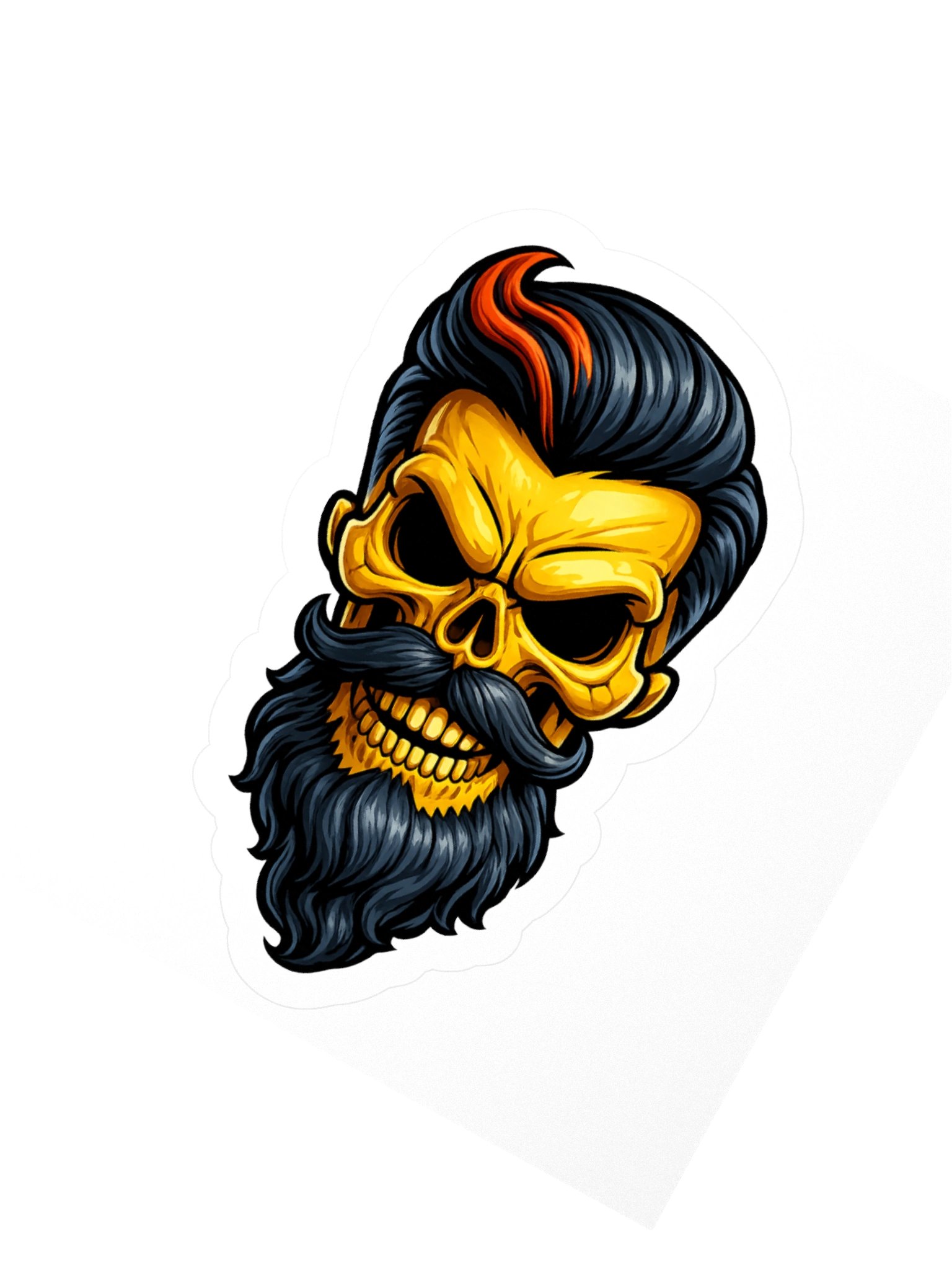 BeardedHostility Angry Emote Sticker product image (2)