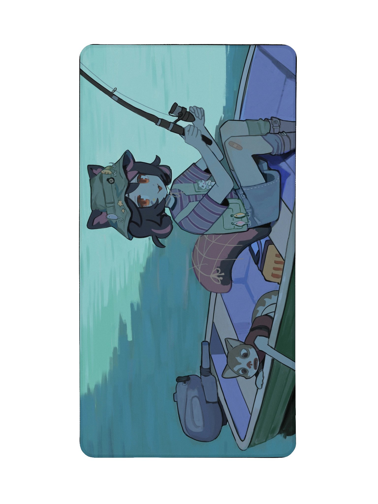 Fishin' mousepad product image (2)
