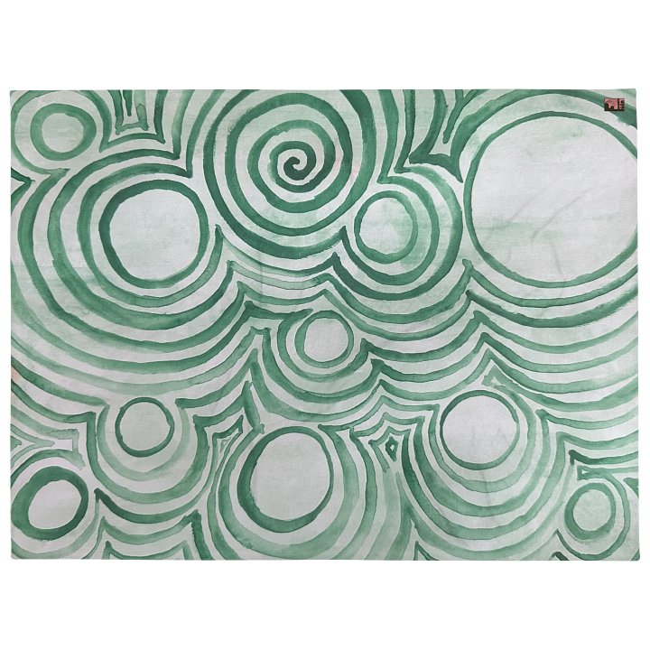 "Green Swirl" Blanket product image (2)