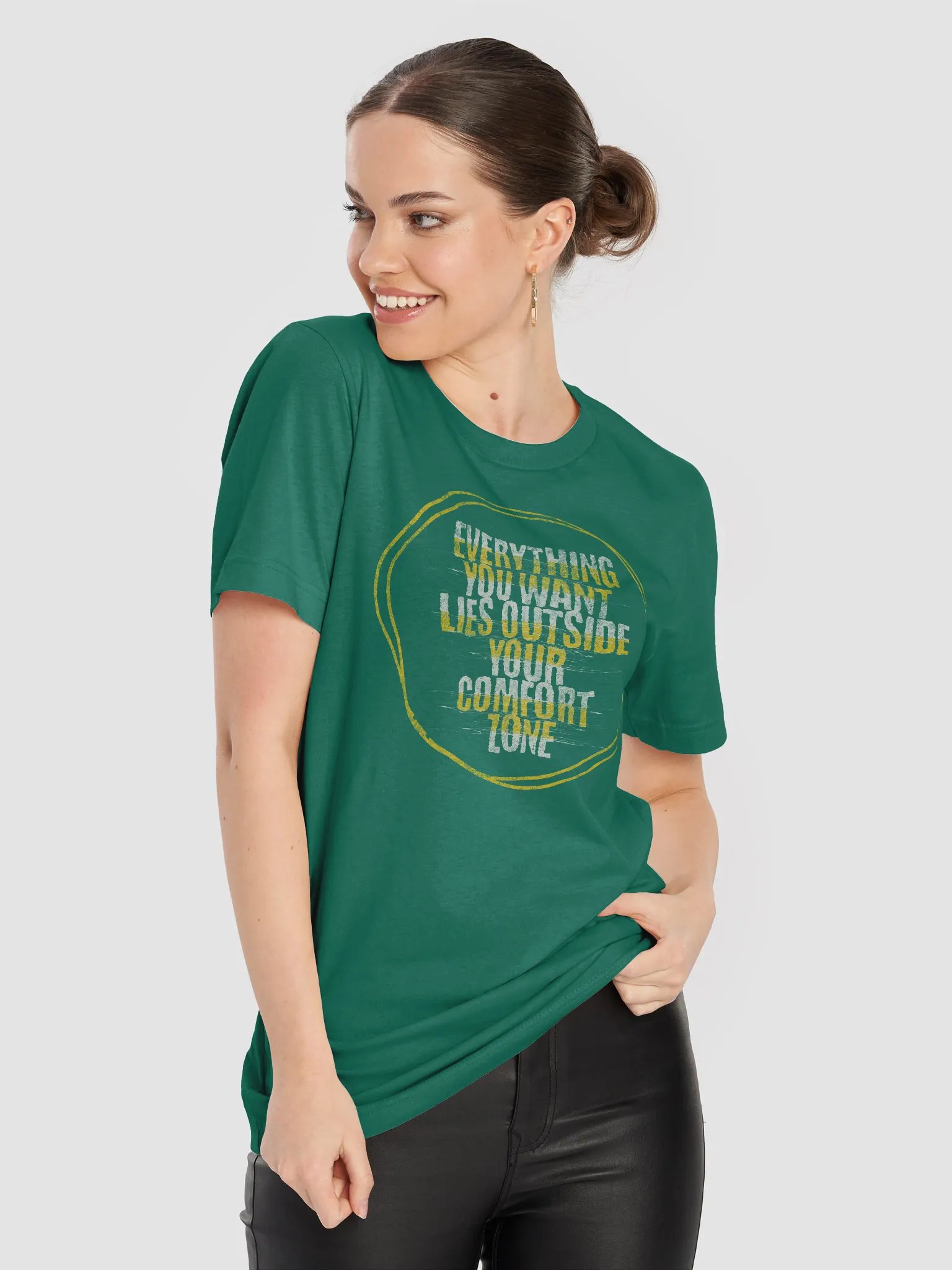 Beyond Comfort Zone Inspirational T-Shirt product image (3)