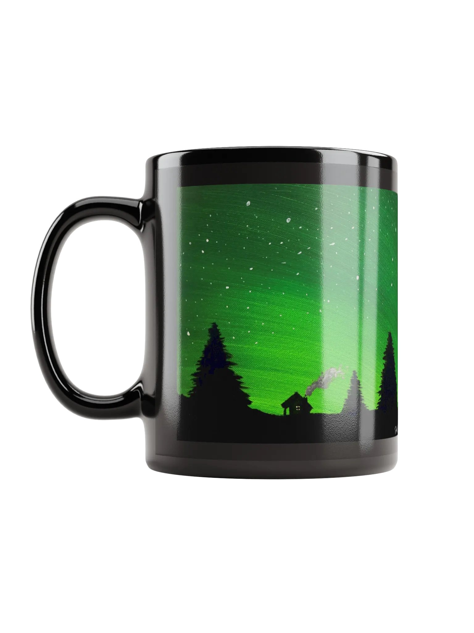 "Hearthlight" Mug in black product image (6)