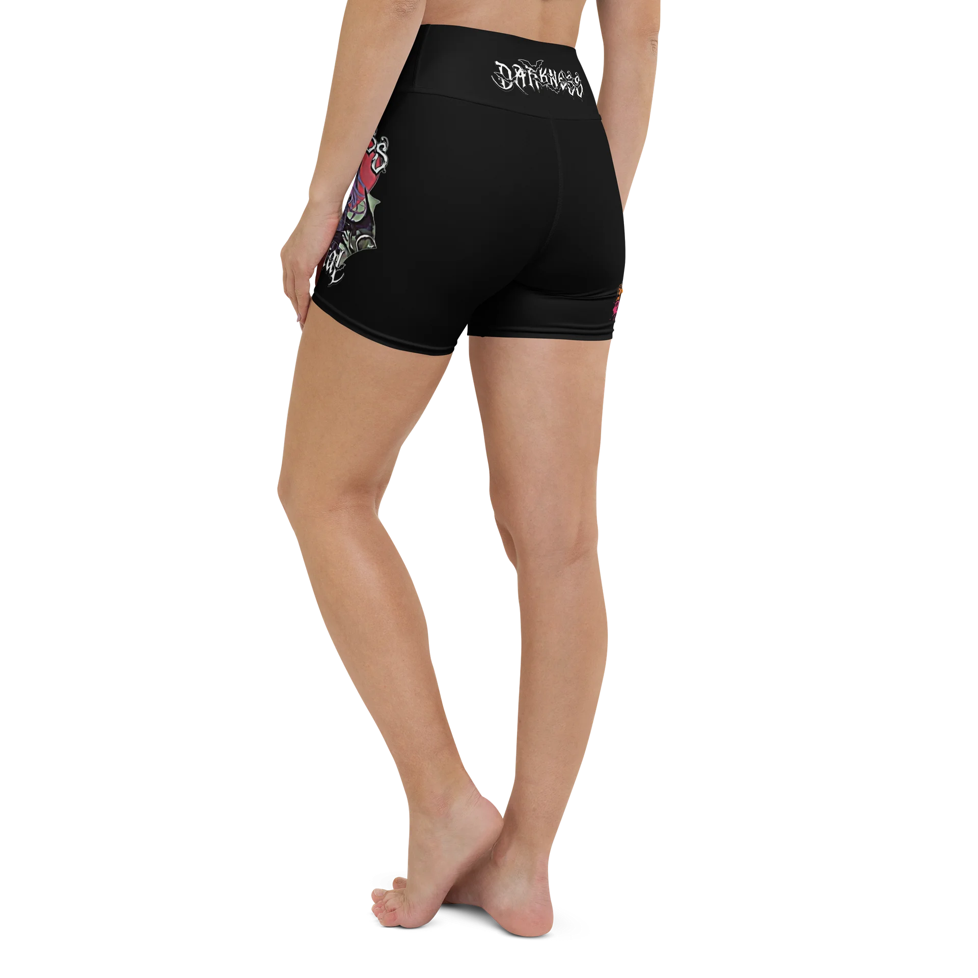 Goth Girl Darkness Biker Shorts product image (1)