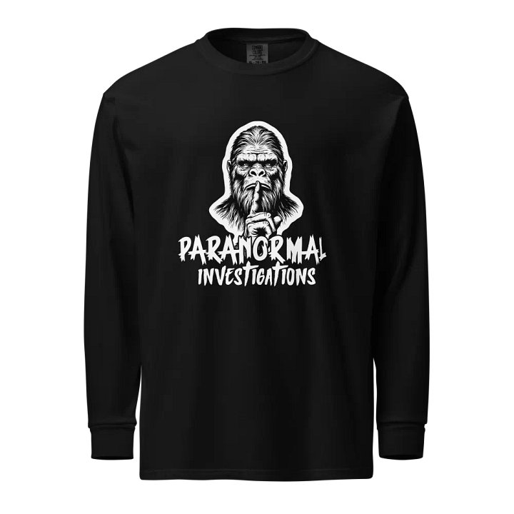 Shhh Sasquatch Long Sleeve Shirt product image (1)