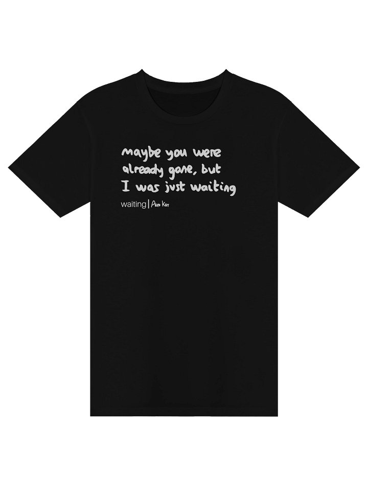 "waiting" shirt product image (1)