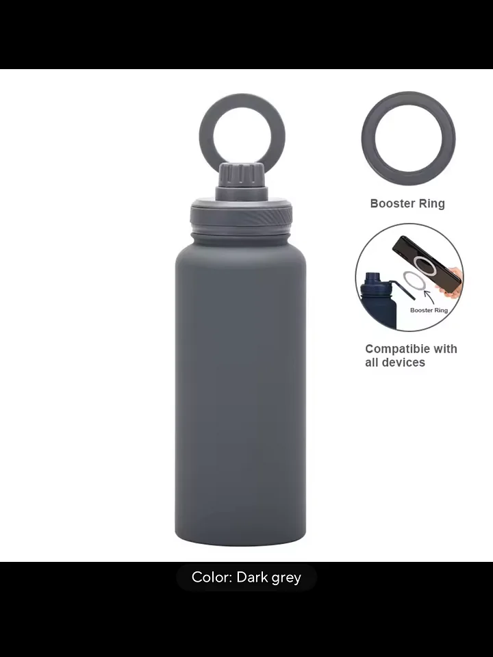 Gray Cloud 🌥️ 32 oz Magnetic Safe Lid product image (1)