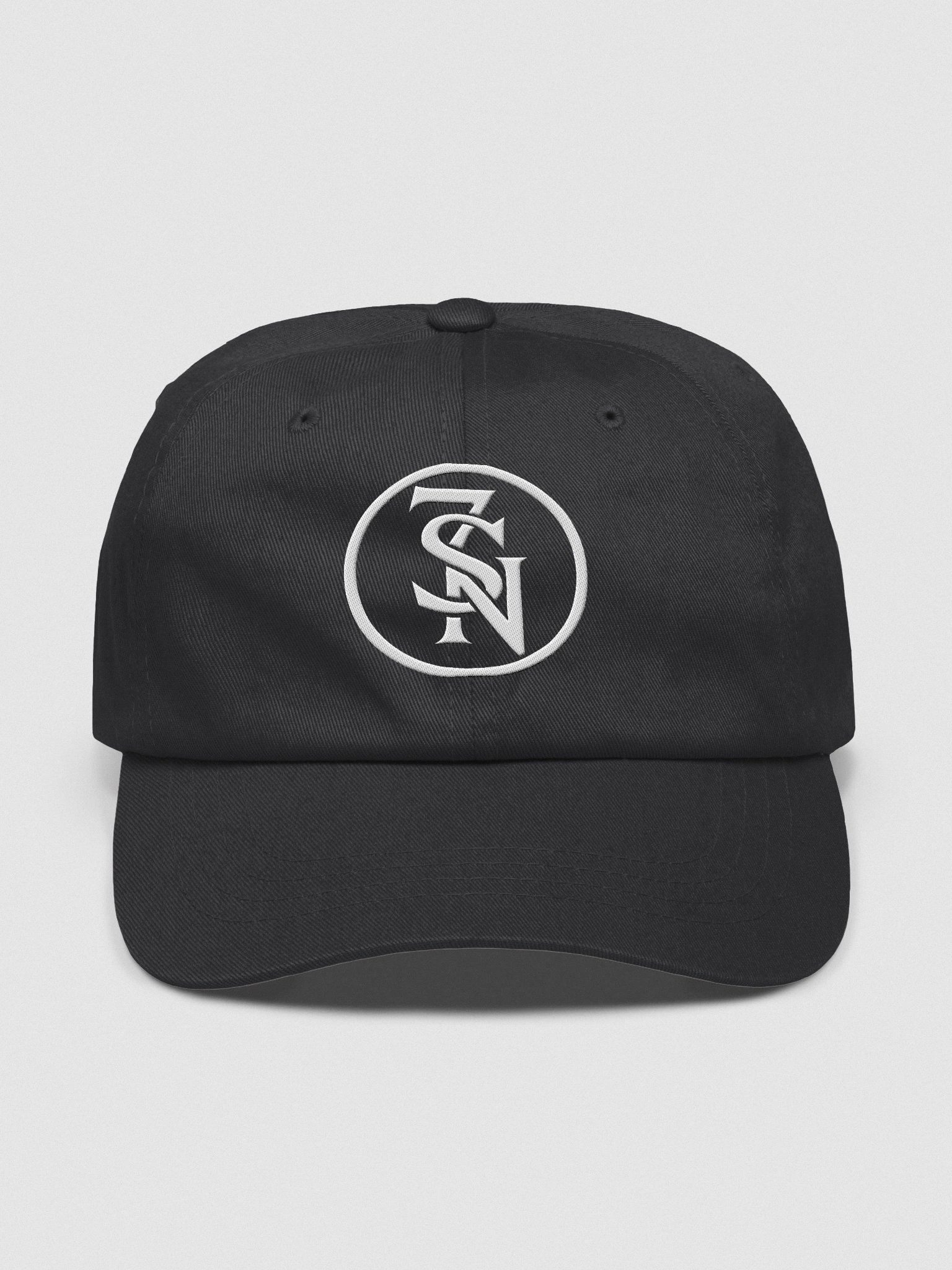 Seven Shades of Nothing White Logo (Embroidered) on Yupoong Classic Dad Hat product image (3)
